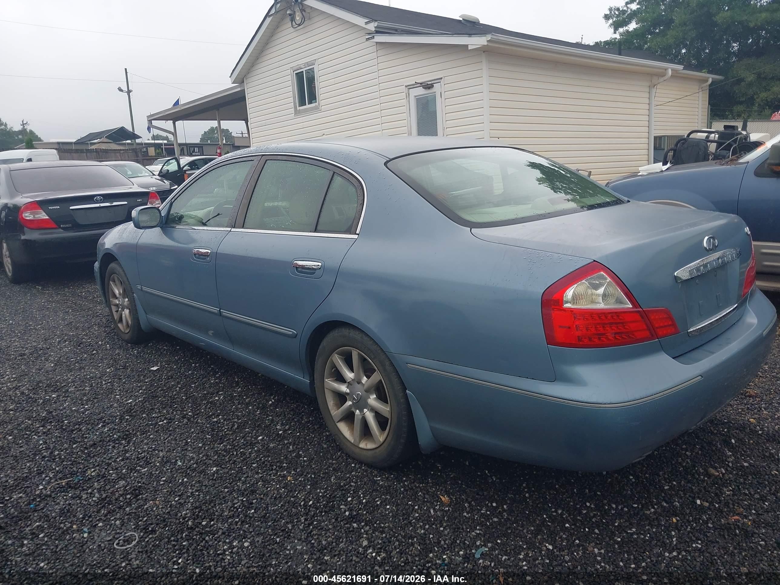 2005 Infiniti Q45   Light Blue vin: JNKBF01AX5M100958