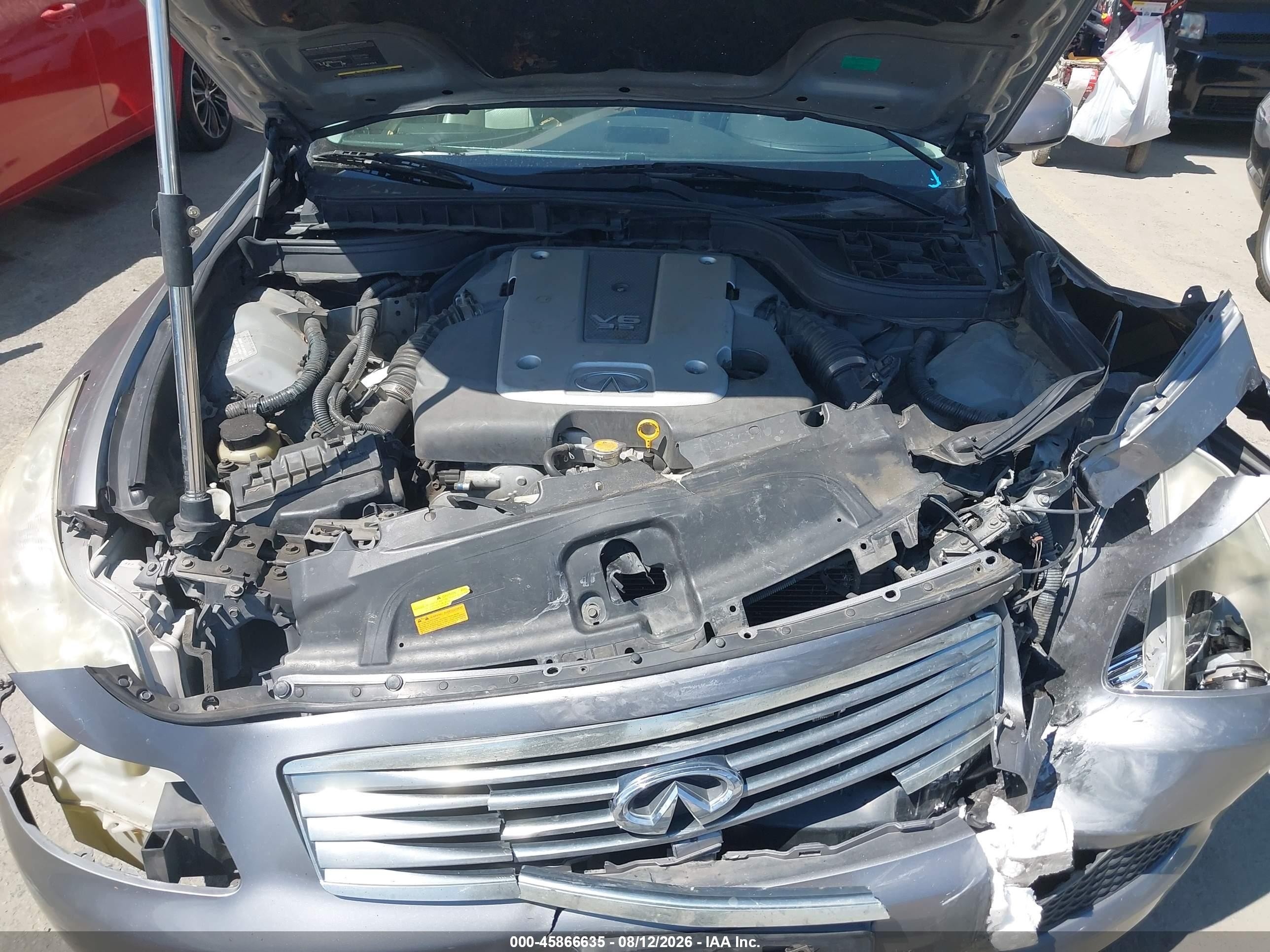 2007 Infiniti G35 Journey Gray vin: JNKBV61E07M704823