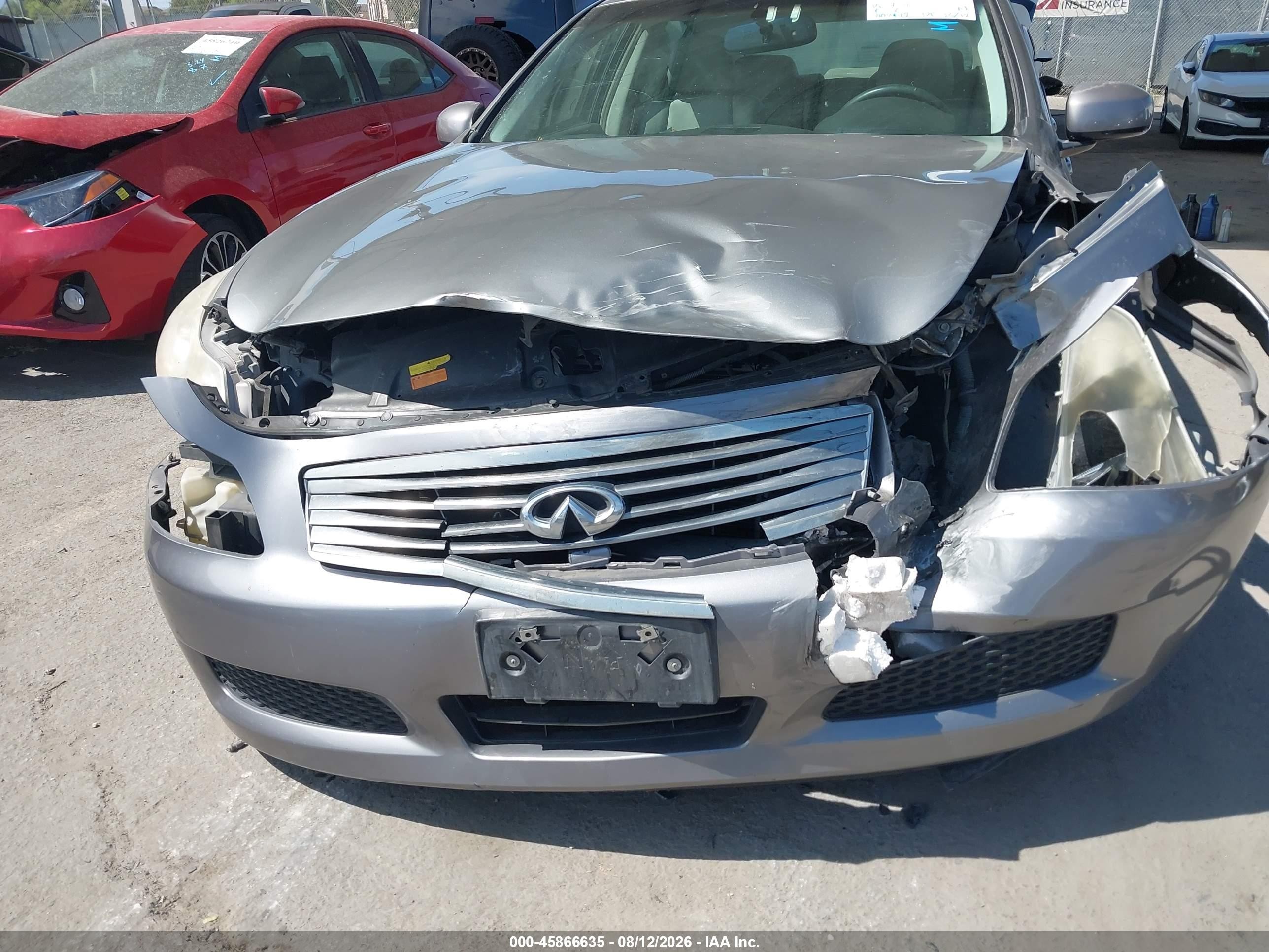 2007 Infiniti G35 Journey Gray vin: JNKBV61E07M704823