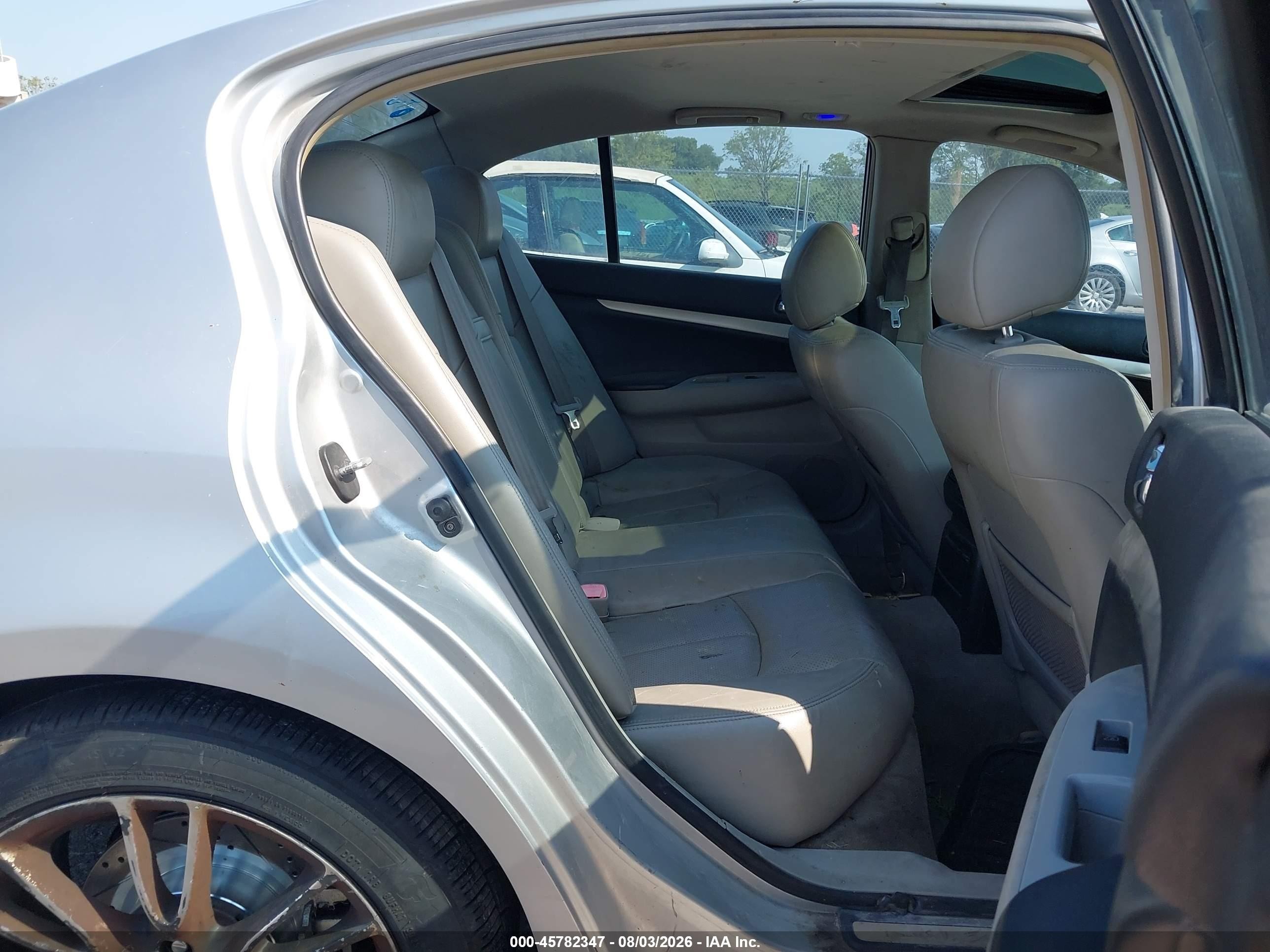 2007 Infiniti G35 Journey Silver vin: JNKBV61E07M712775