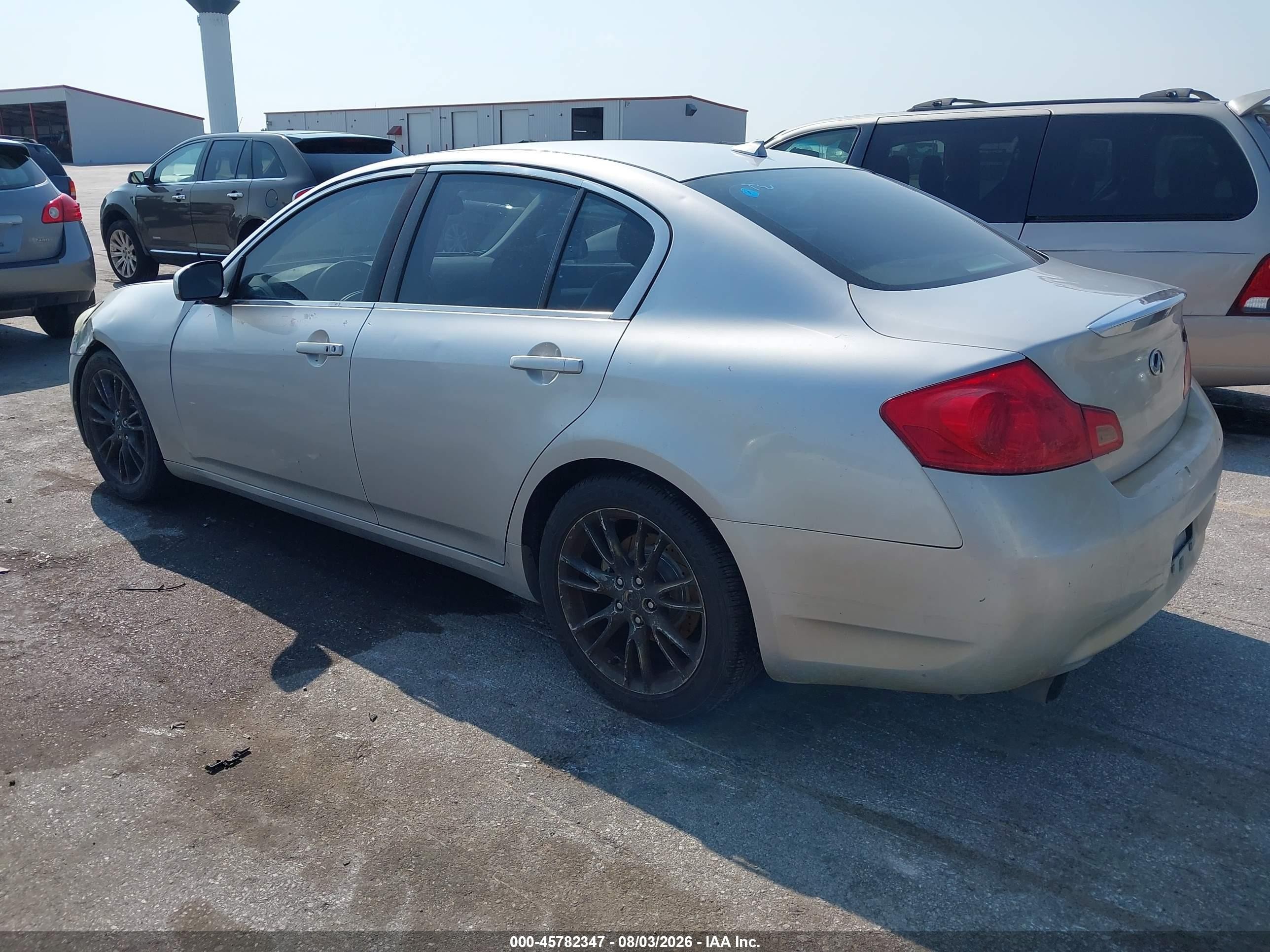 2007 Infiniti G35 Journey Silver vin: JNKBV61E07M712775