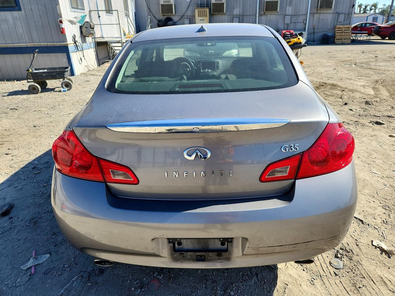 2007 Infiniti G35 Base Gray vin: JNKBV61E07M728300
