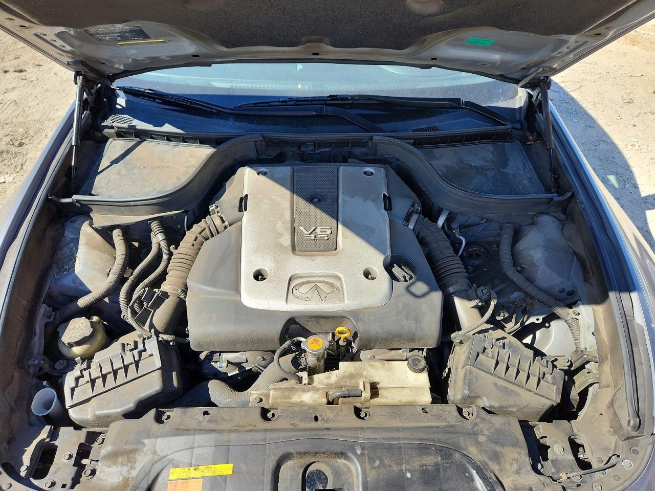 2007 Infiniti G35 Base Gray vin: JNKBV61E07M728300