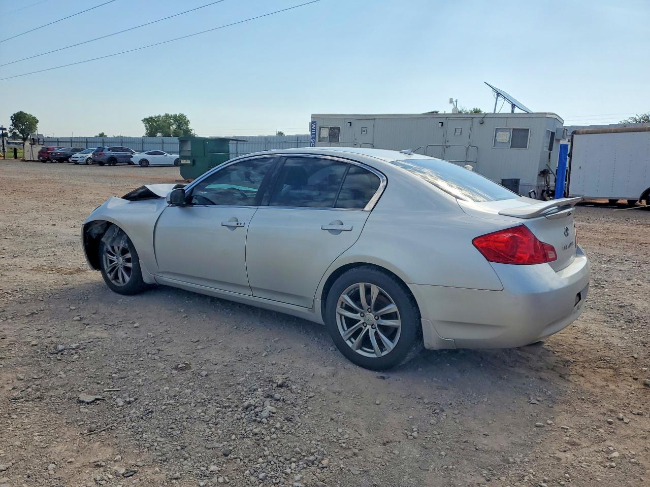 2007 Infiniti G35 Base Silver vin: JNKBV61E07M729883
