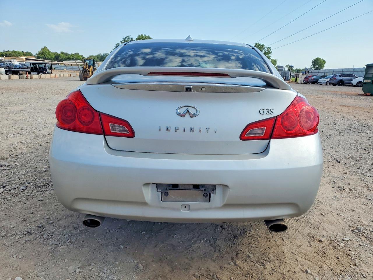 2007 Infiniti G35 Base Silver vin: JNKBV61E07M729883