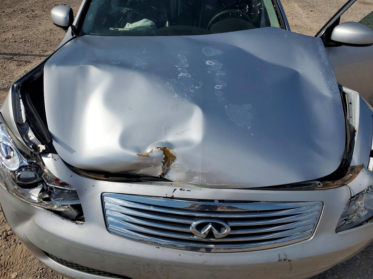2007 Infiniti G35 Base Silver vin: JNKBV61E07M729883