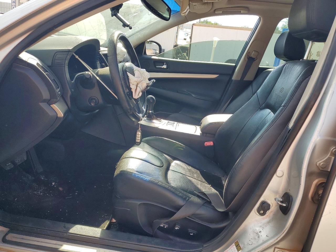 2007 Infiniti G35 Base Silver vin: JNKBV61E07M729883