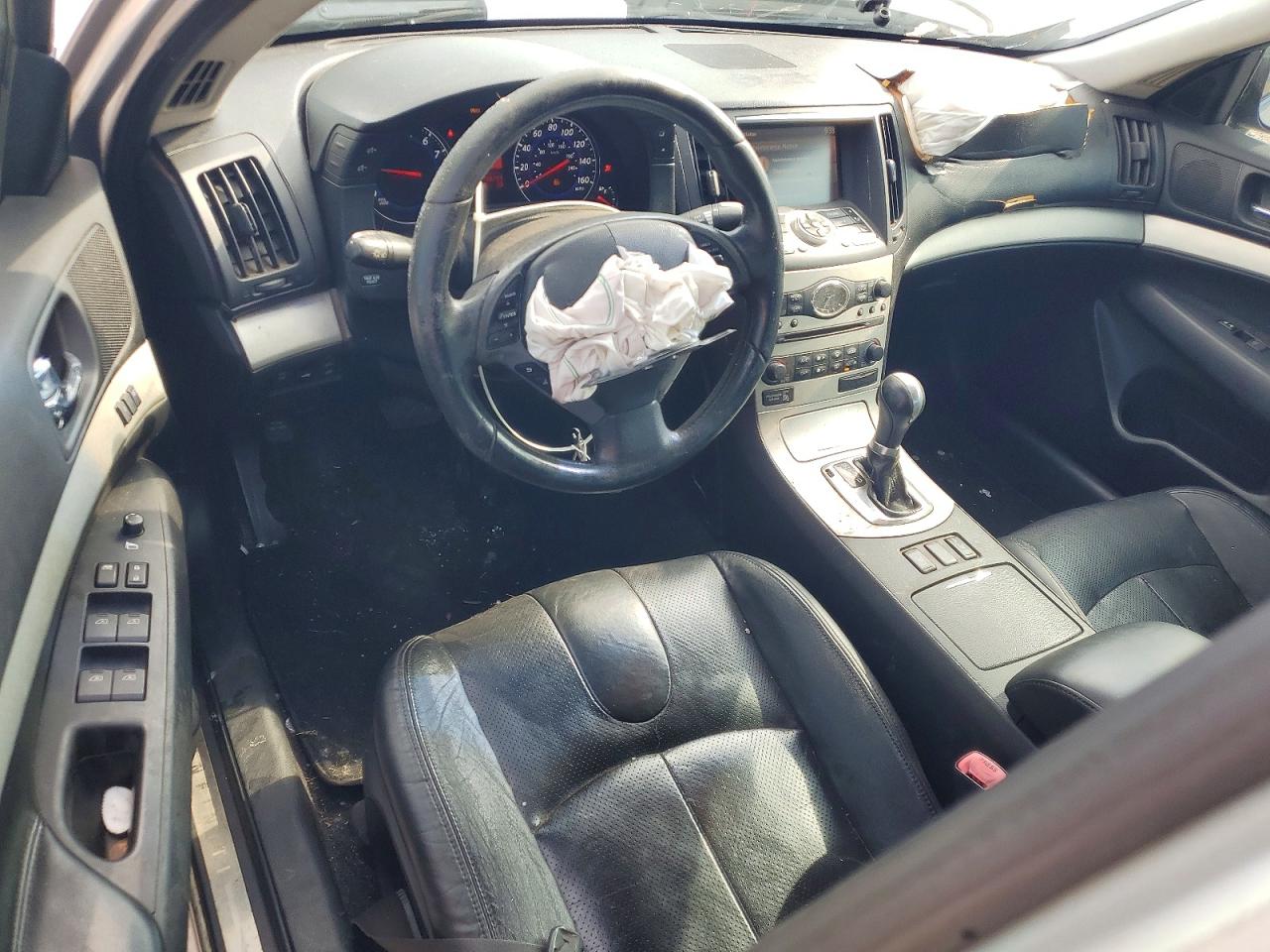 2007 Infiniti G35 Base Silver vin: JNKBV61E07M729883