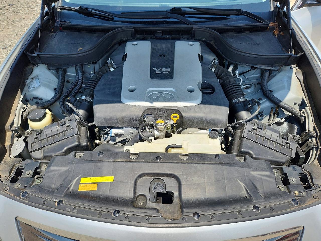 2008 Infiniti G35 Base Silver vin: JNKBV61E08M224573