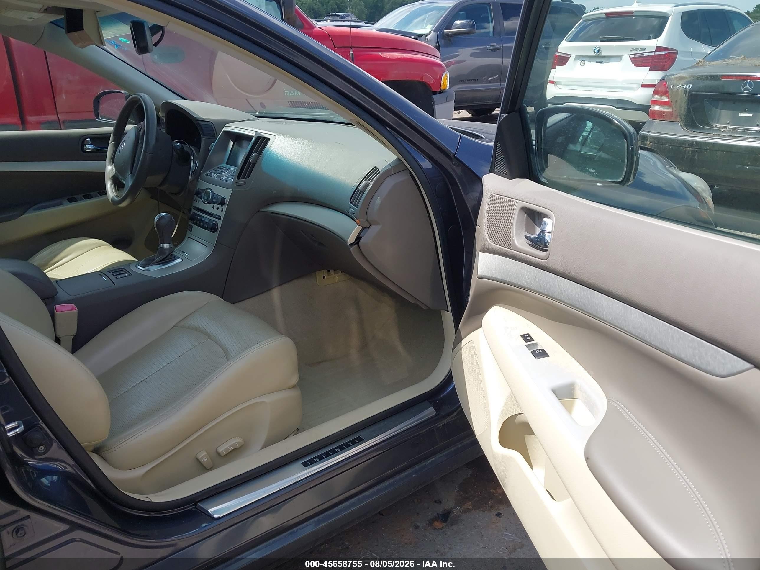 2008 Infiniti G35 Journey Gray vin: JNKBV61E08M226677