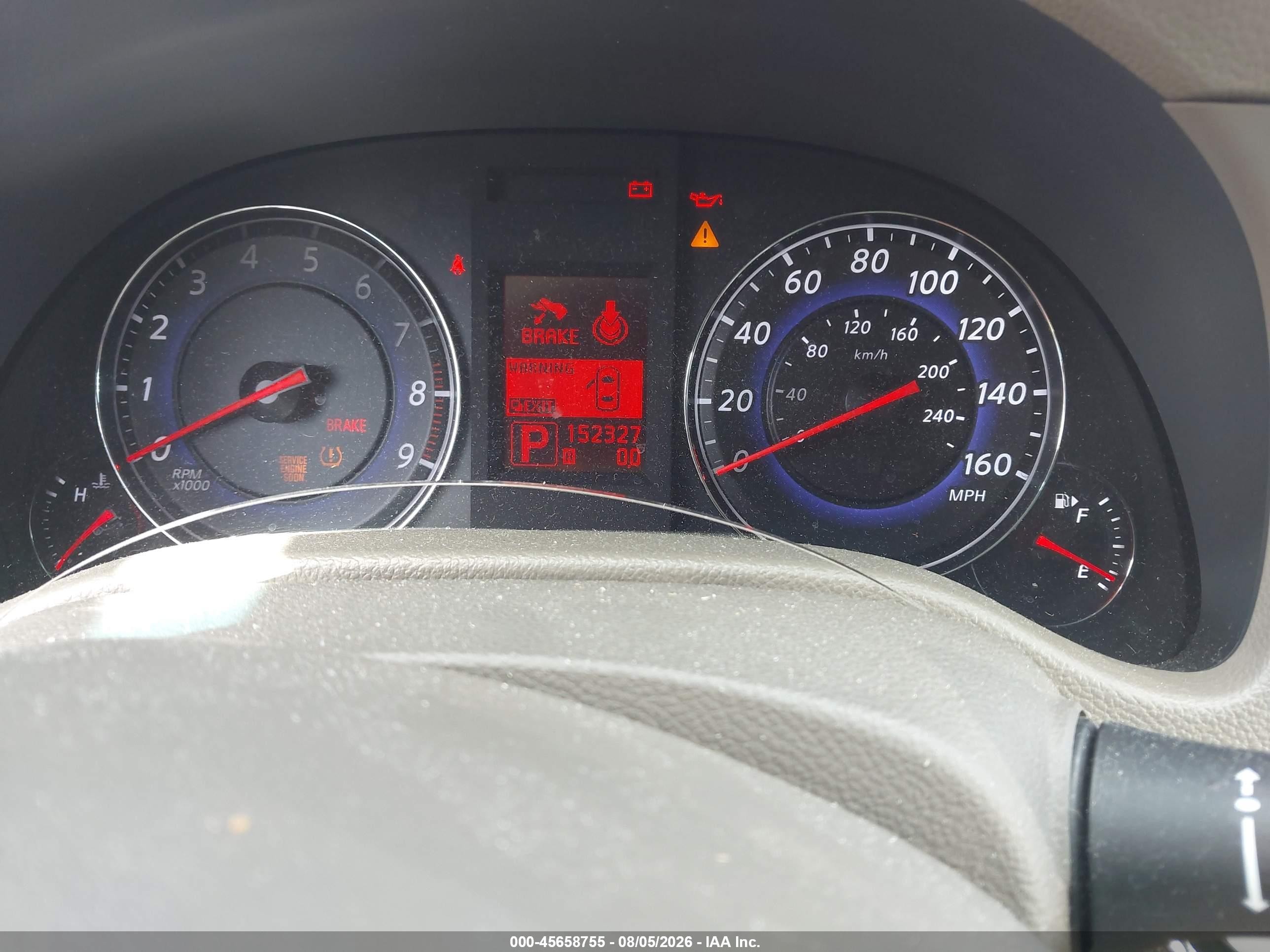2008 Infiniti G35 Journey Gray vin: JNKBV61E08M226677