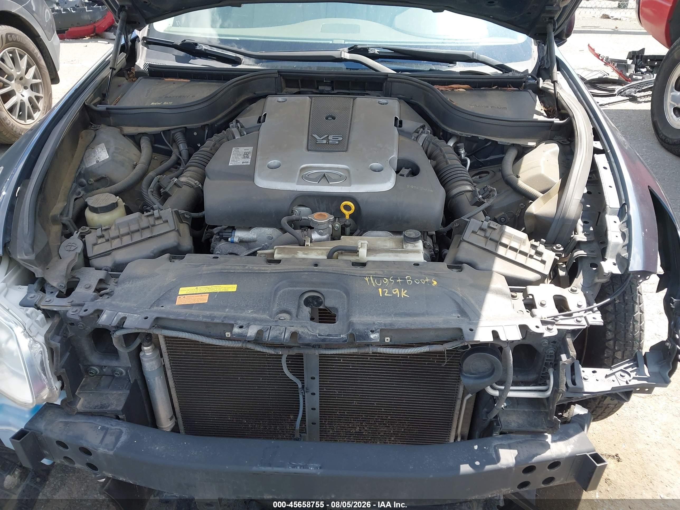 2008 Infiniti G35 Journey Gray vin: JNKBV61E08M226677