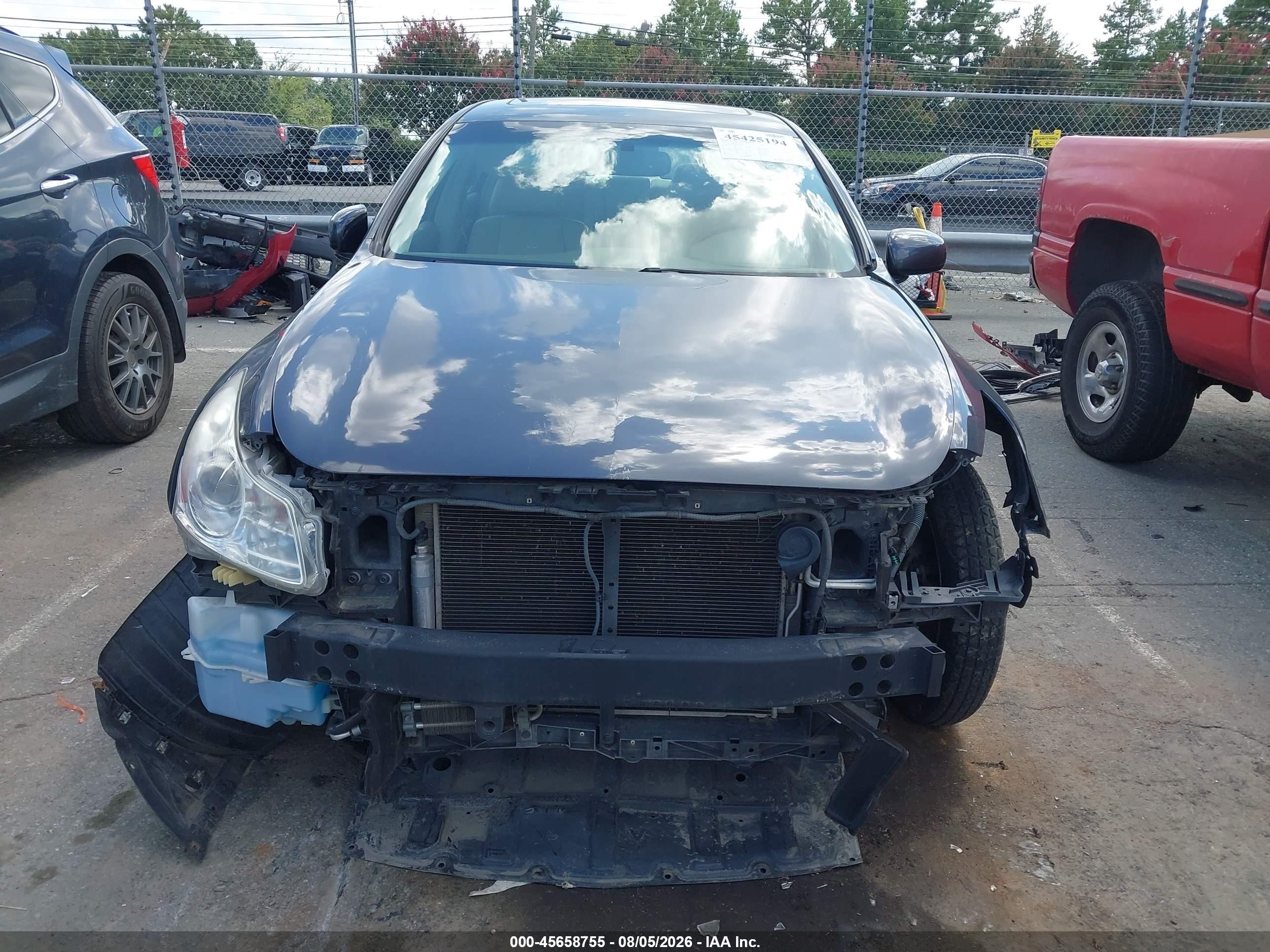 2008 Infiniti G35 Journey Gray vin: JNKBV61E08M226677