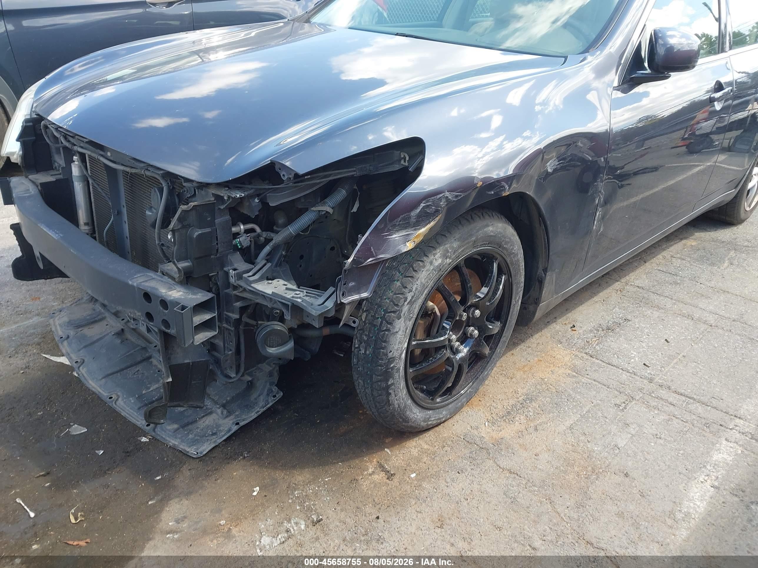 2008 Infiniti G35 Journey Gray vin: JNKBV61E08M226677