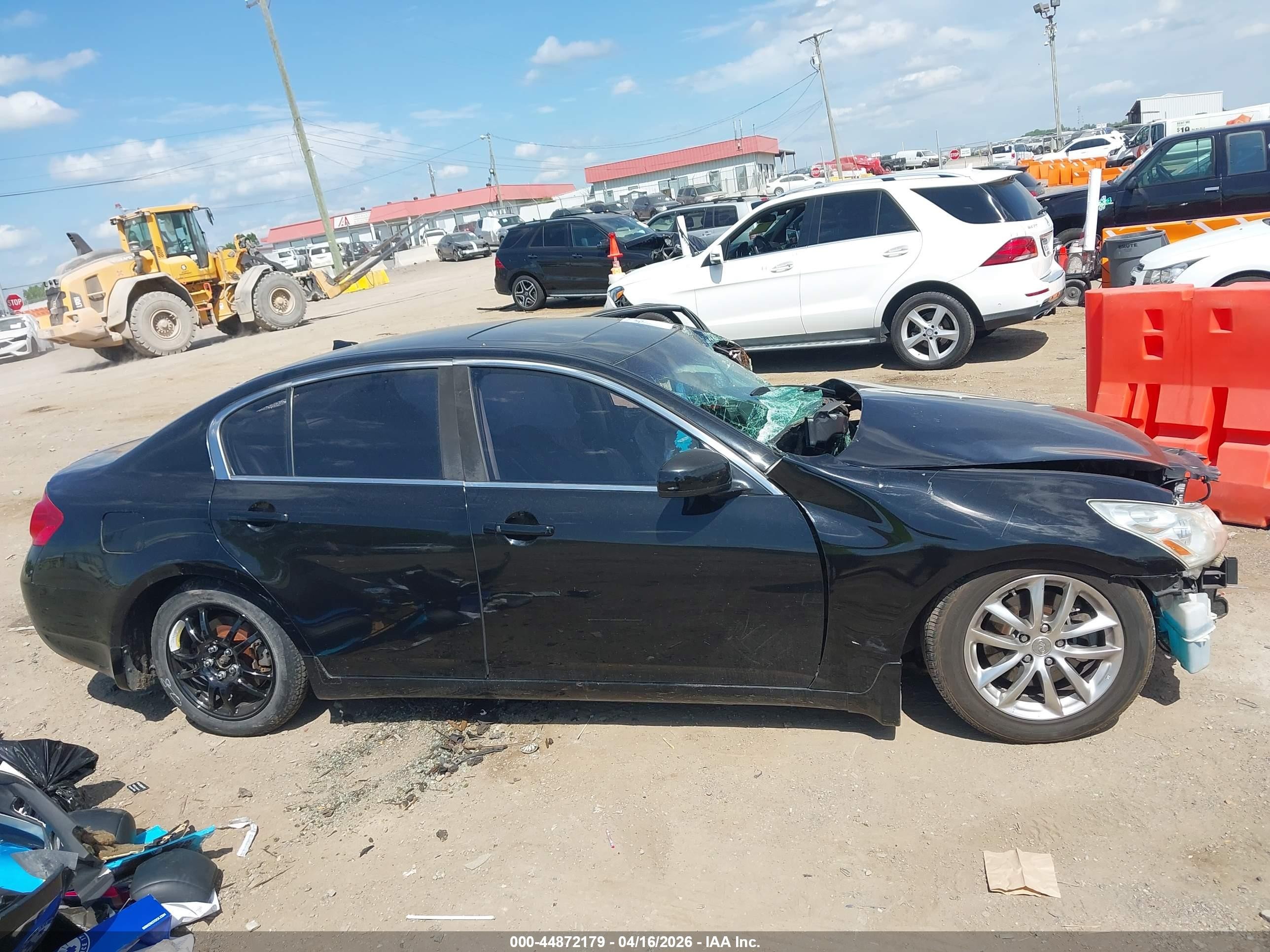 2008 Infiniti G35 Journey Blue vin: JNKBV61E08M227618