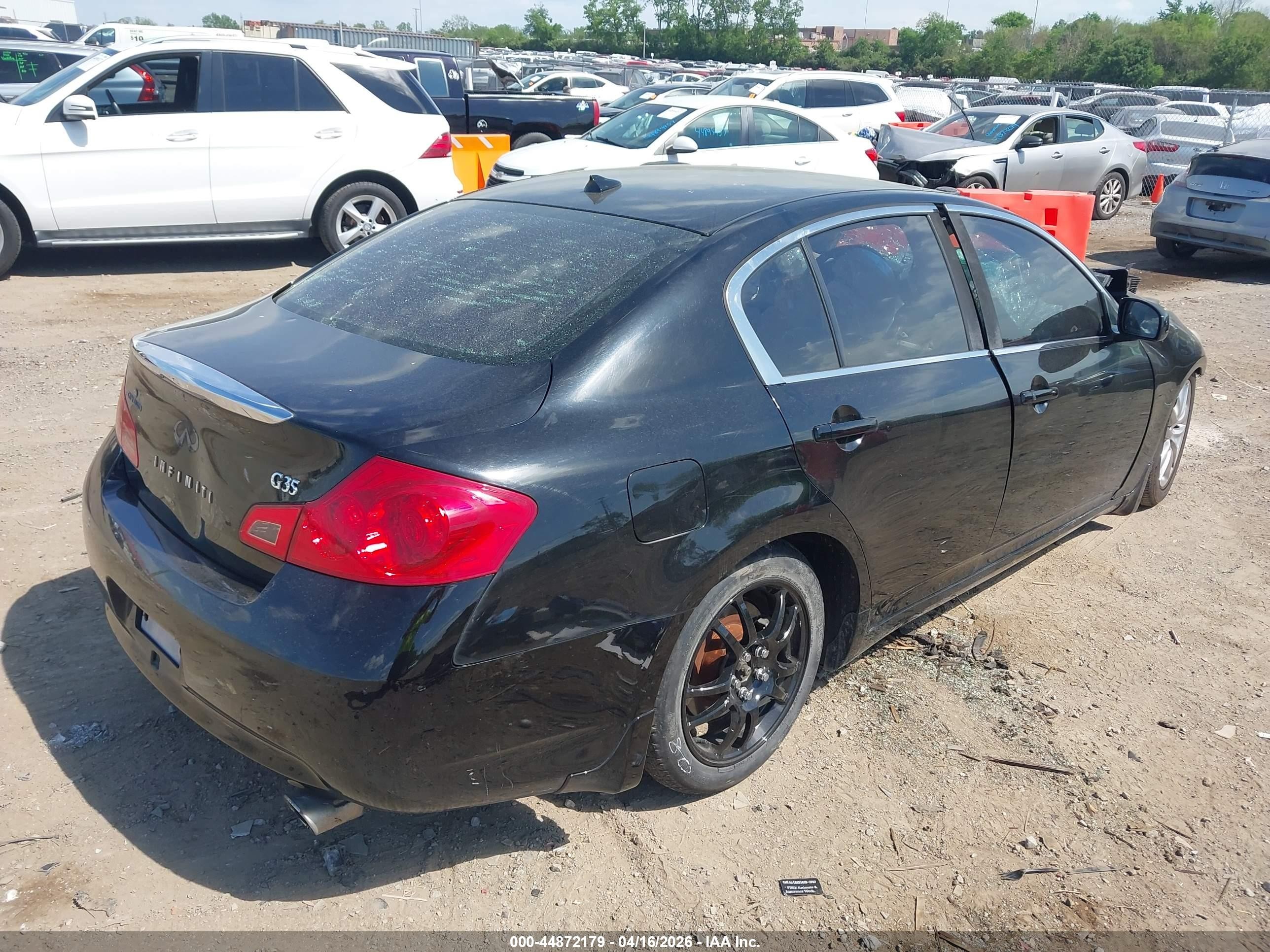 2008 Infiniti G35 Journey Blue vin: JNKBV61E08M227618