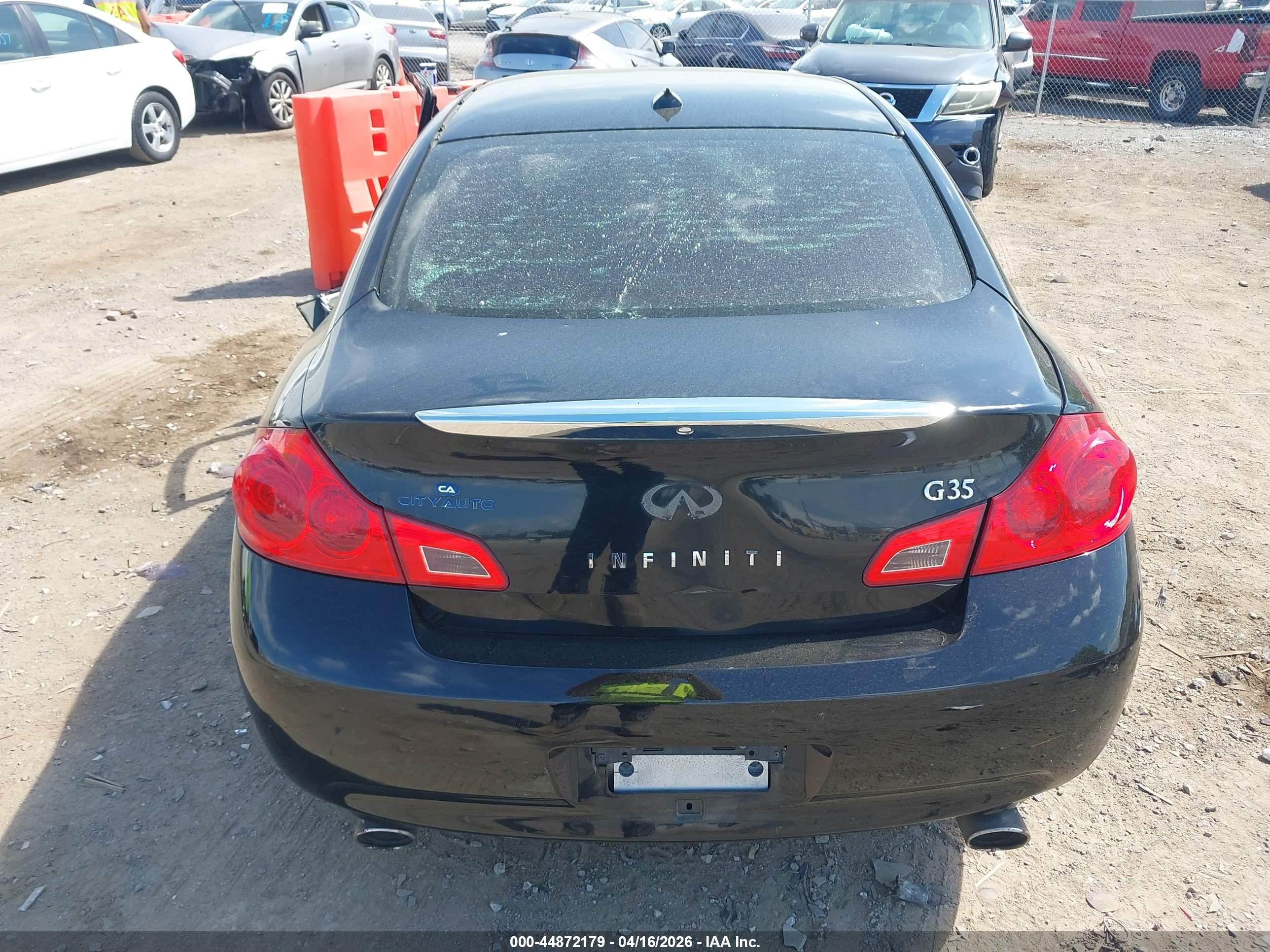 2008 Infiniti G35 Journey Blue vin: JNKBV61E08M227618