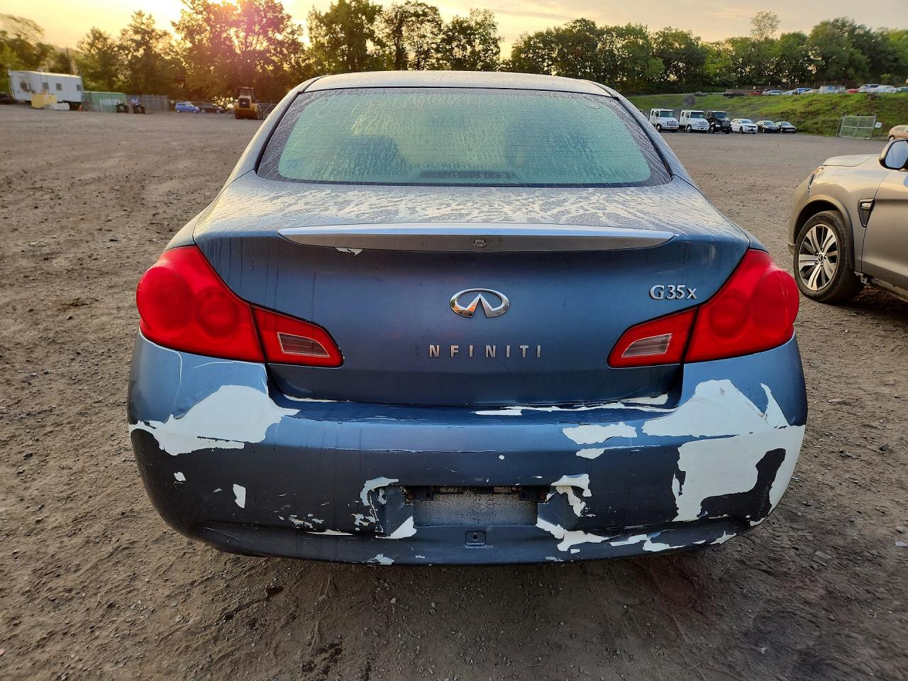 2007 Infiniti G35 Base Teal vin: JNKBV61E17M715040