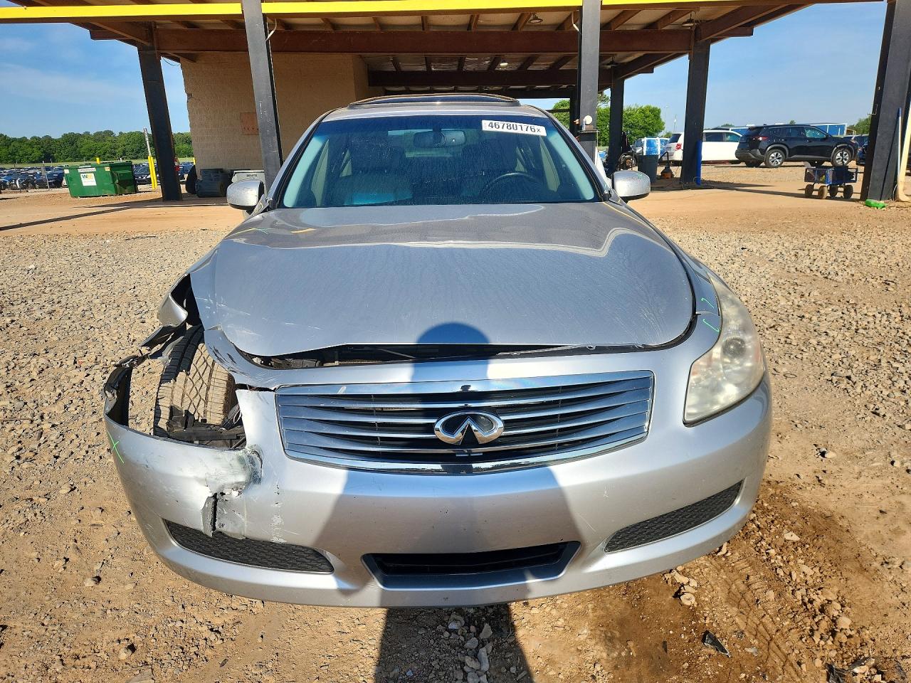 2007 Infiniti G35 Base Silver vin: JNKBV61E17M723736