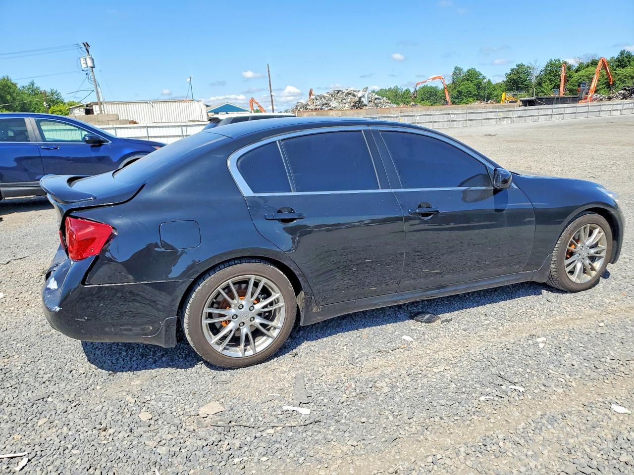 2007 Infiniti G35 Черный vin: JNKBV61E17M726684