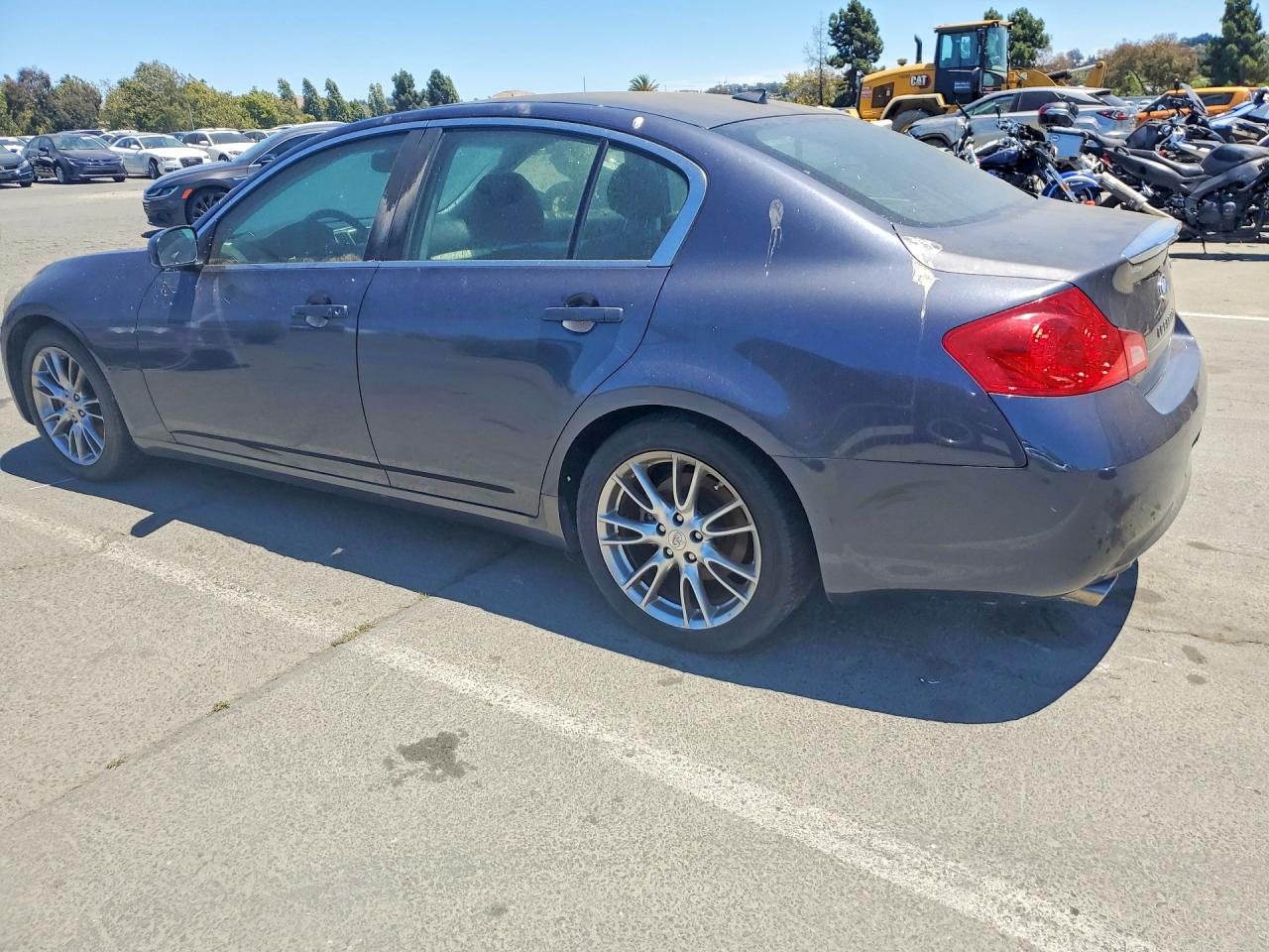 2007 Infiniti G35 Base Gray vin: JNKBV61E17M727852