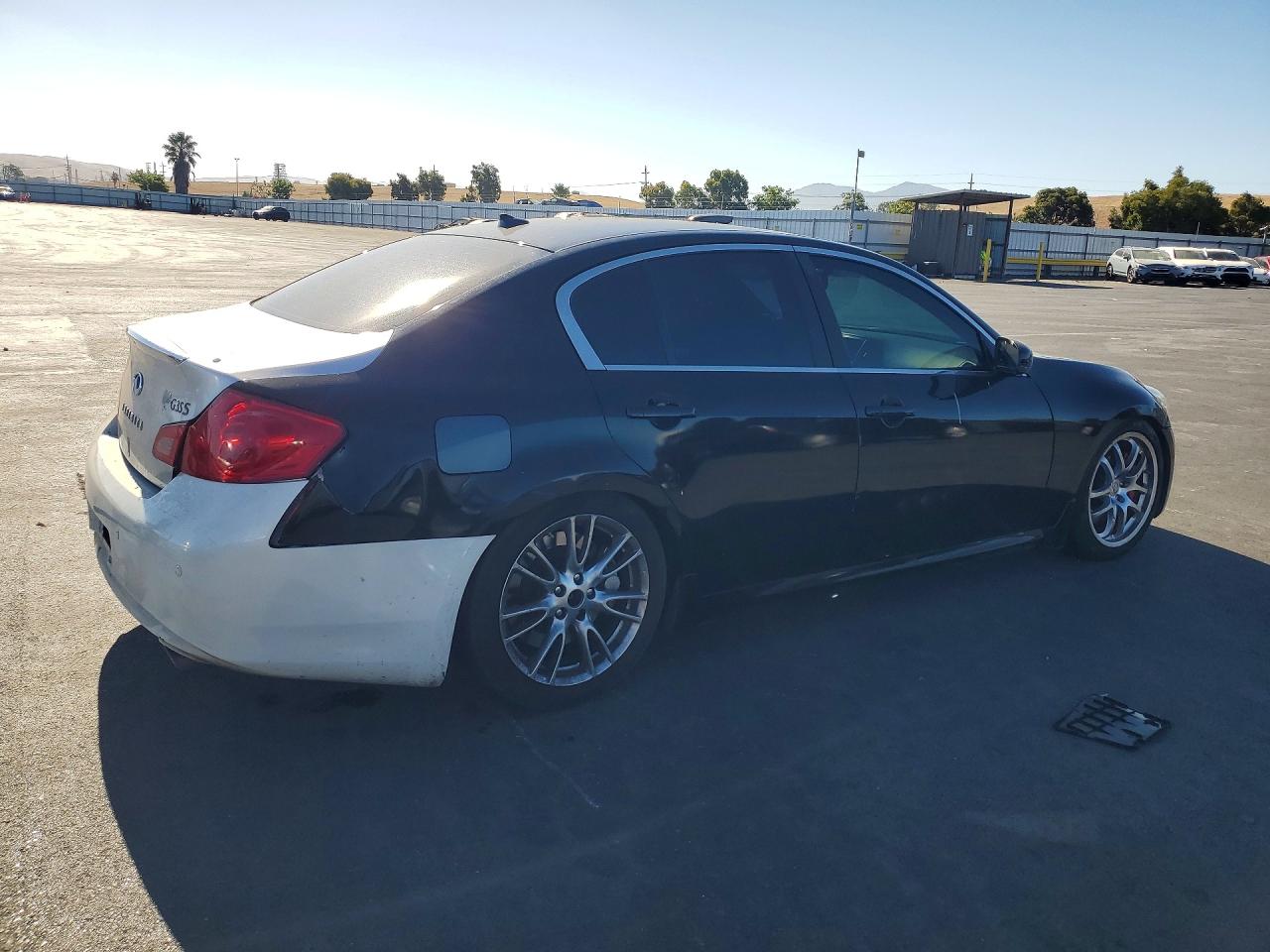 2008 Infiniti G35 Base Black vin: JNKBV61E18M208110