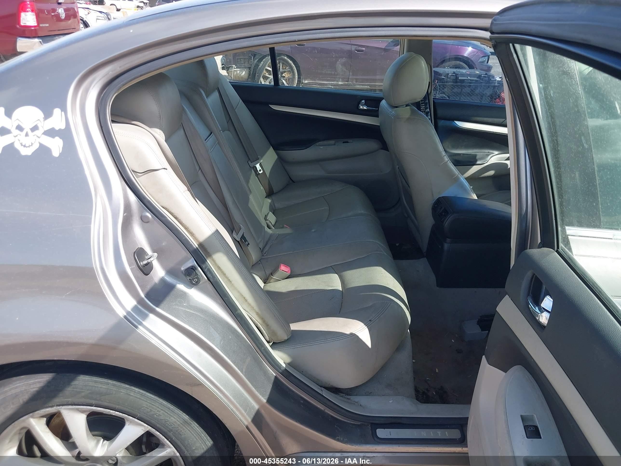 2008 Infiniti G35 Journey Gray vin: JNKBV61E18M218104