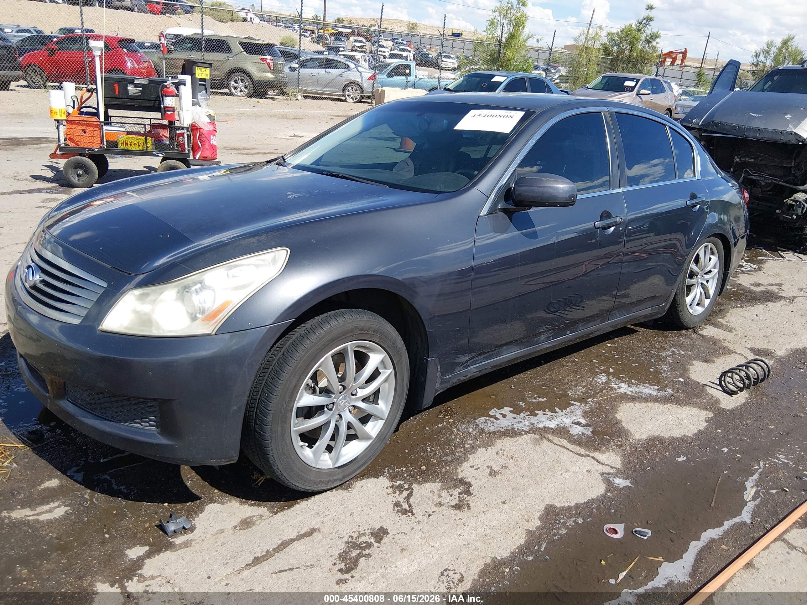 2007 Infiniti G35 Journey Gray vin: JNKBV61E27M701602