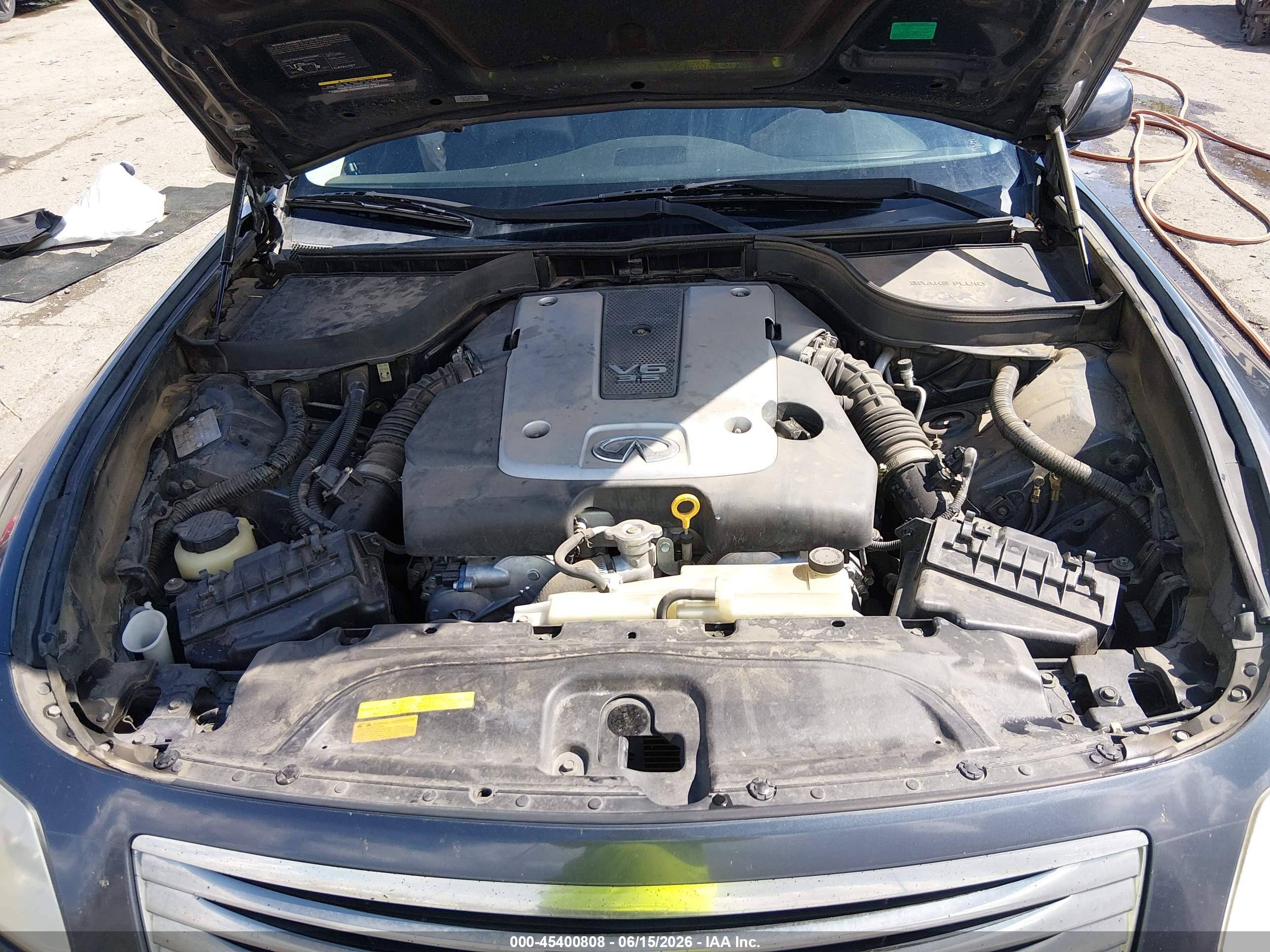 2007 Infiniti G35 Journey Gray vin: JNKBV61E27M701602