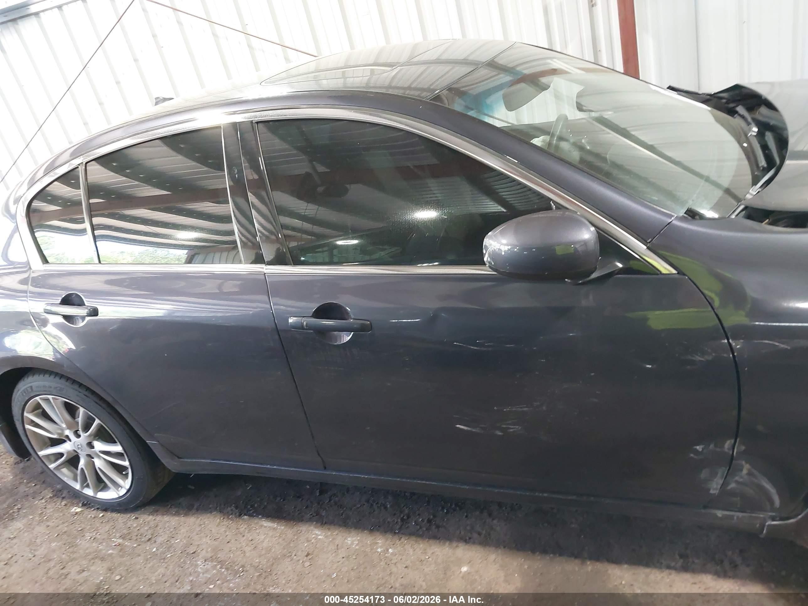 2007 Infiniti G35 Journey Blue vin: JNKBV61E27M708856