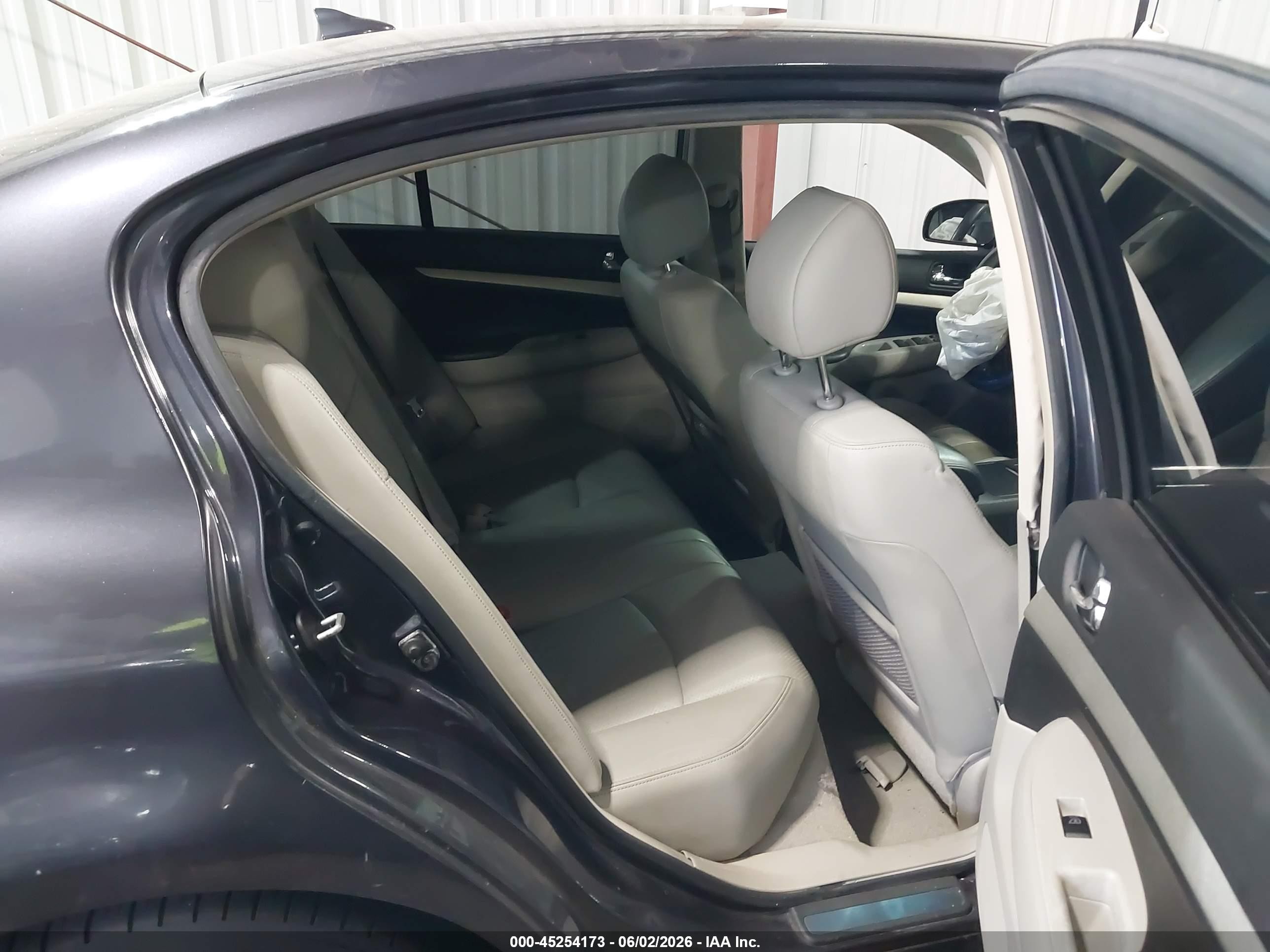 2007 Infiniti G35 Journey Blue vin: JNKBV61E27M708856
