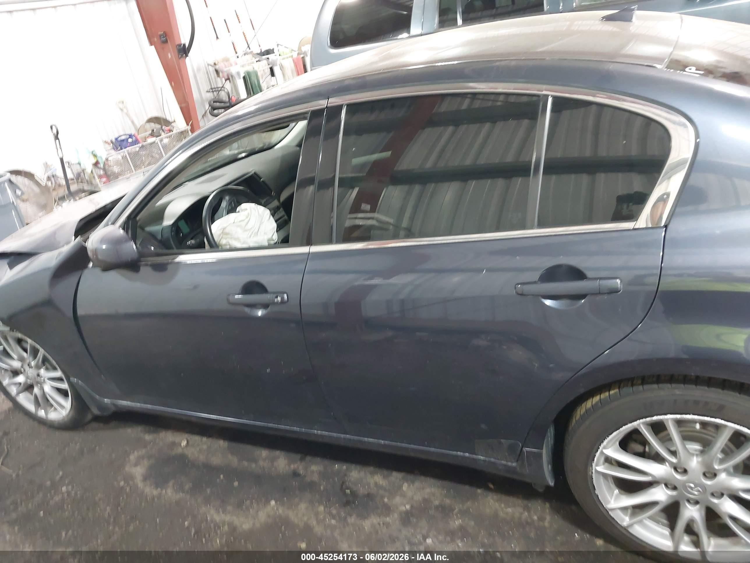 2007 Infiniti G35 Journey Blue vin: JNKBV61E27M708856