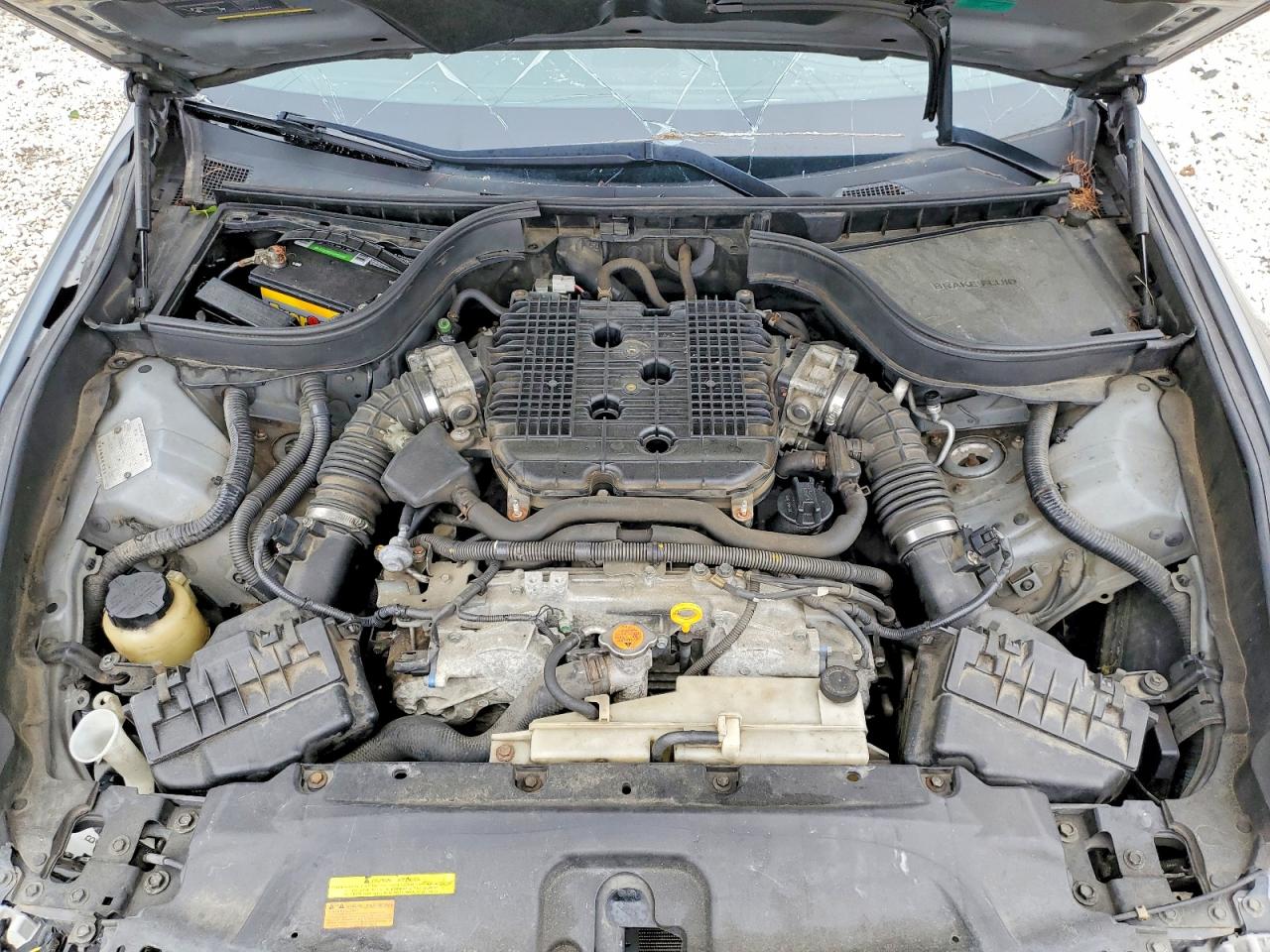 2008 Infiniti G35 Base Gray vin: JNKBV61E28M202171
