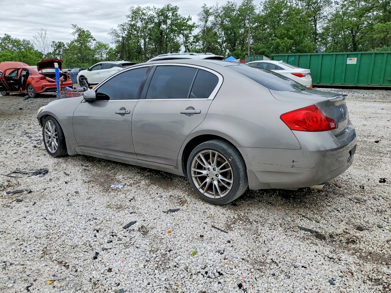 2008 Infiniti G35 Base Gray vin: JNKBV61E28M202171