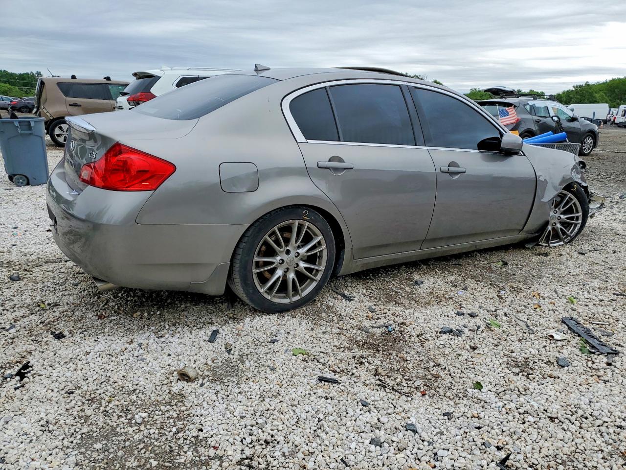 2008 Infiniti G35 Base Gray vin: JNKBV61E28M202171