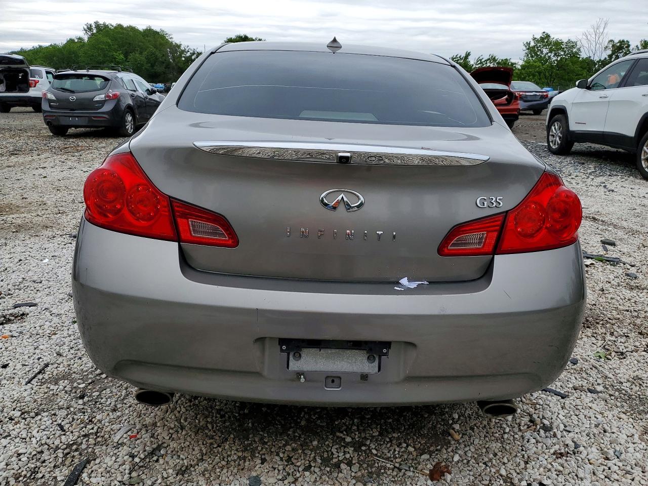 2008 Infiniti G35 Base Gray vin: JNKBV61E28M202171