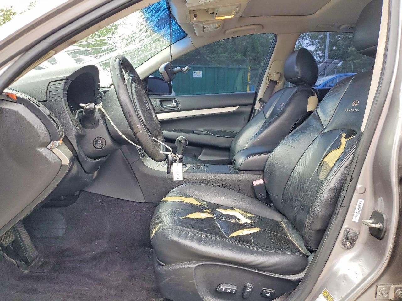 2008 Infiniti G35 Base Gray vin: JNKBV61E28M202171