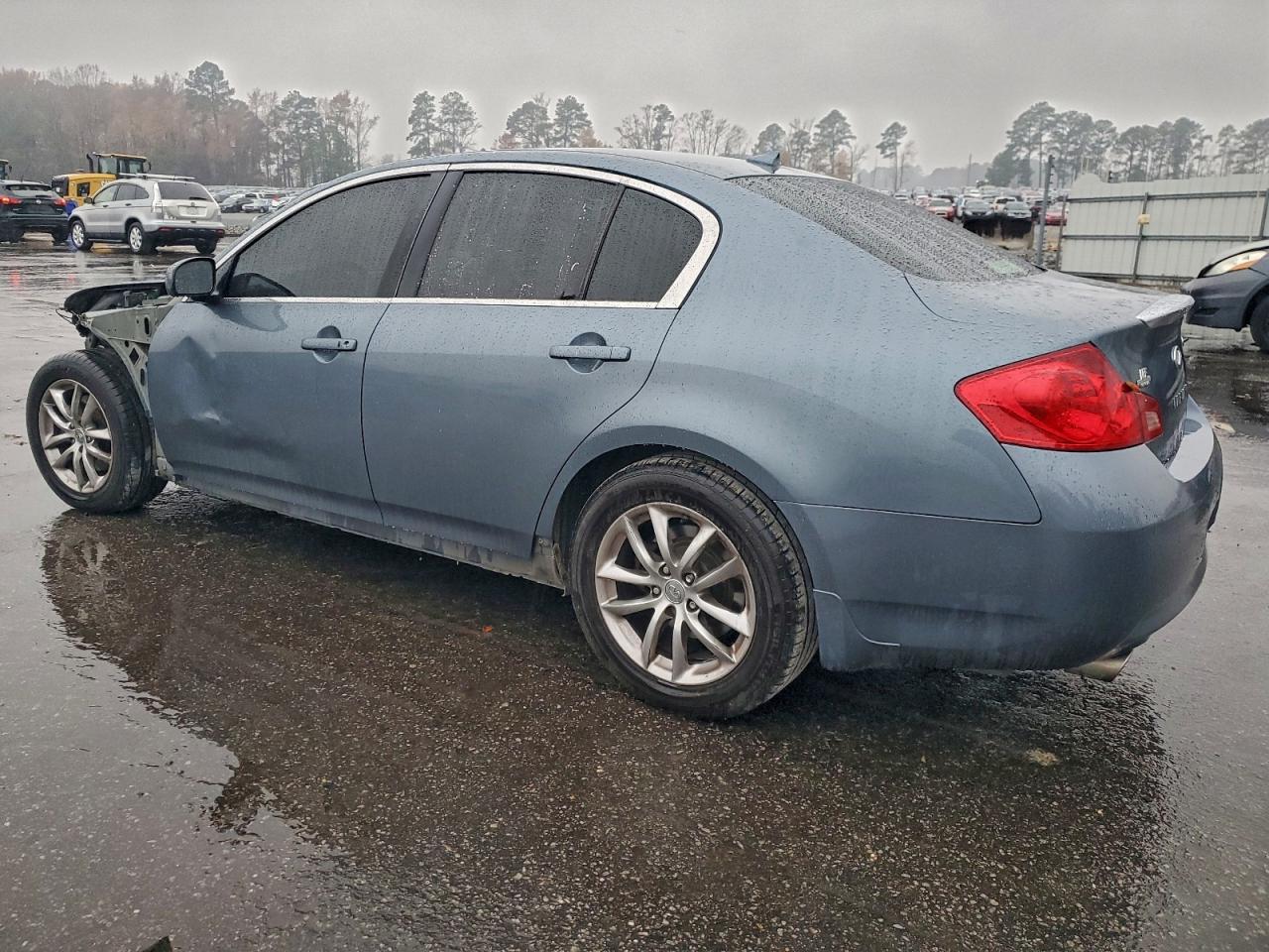 2008 Infiniti G35 Blue vin: JNKBV61E28M211338