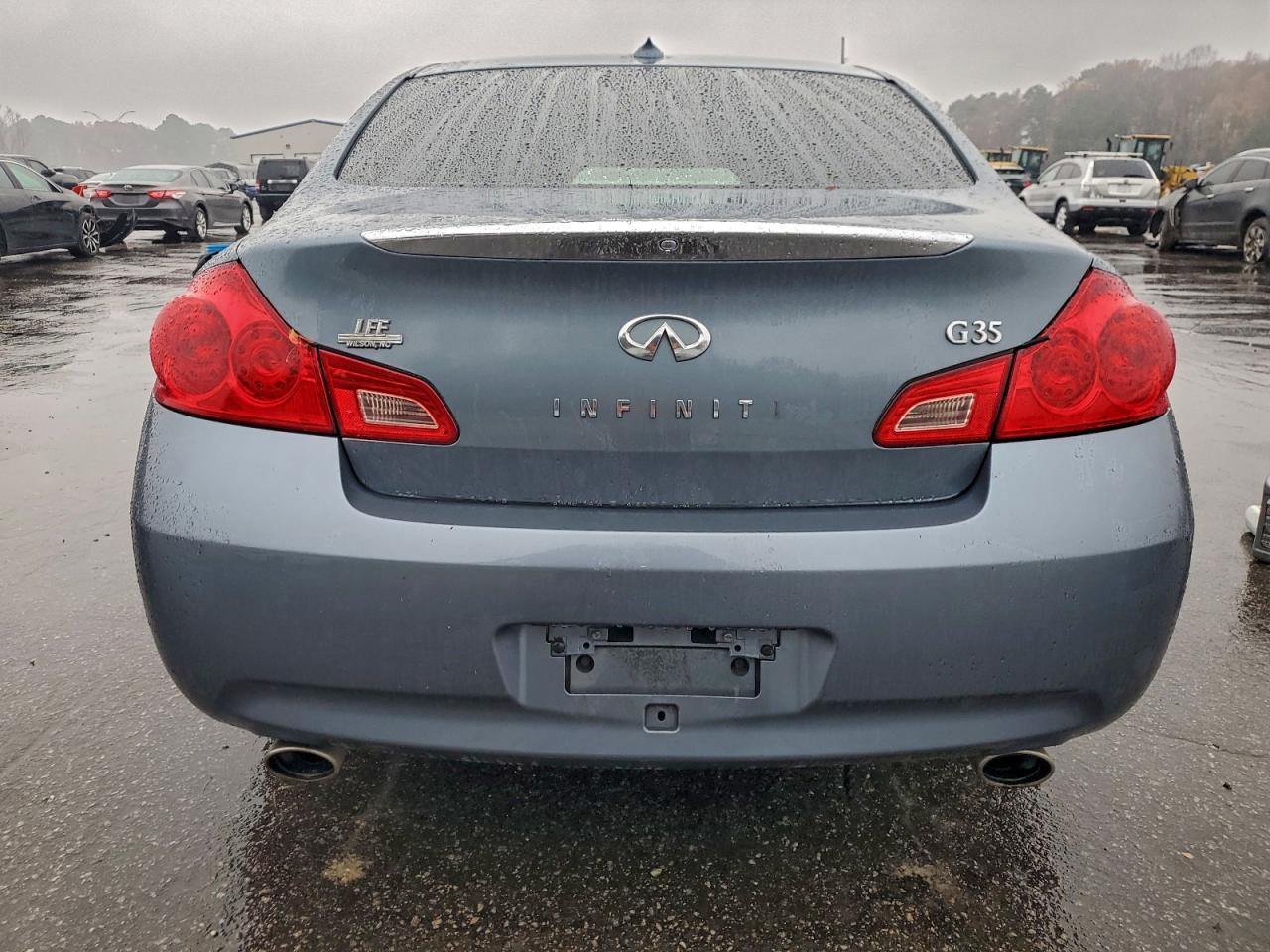 2008 Infiniti G35 Blue vin: JNKBV61E28M211338