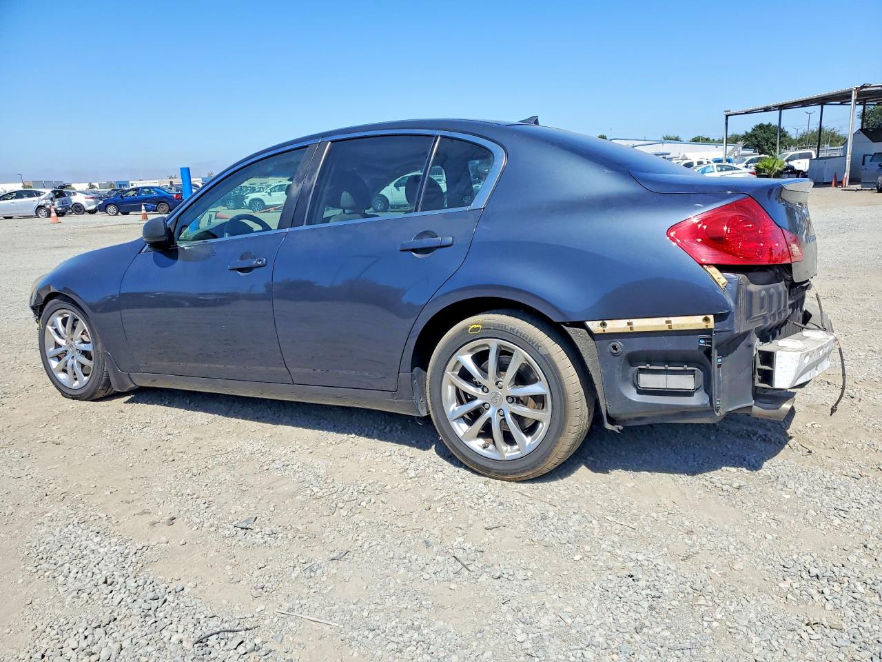 2008 Infiniti G35 Base Серый vin: JNKBV61E28M216684