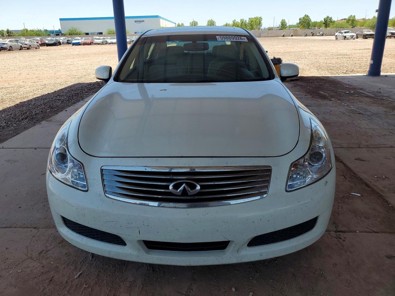 2008 Infiniti G35 Base White vin: JNKBV61E28M225837