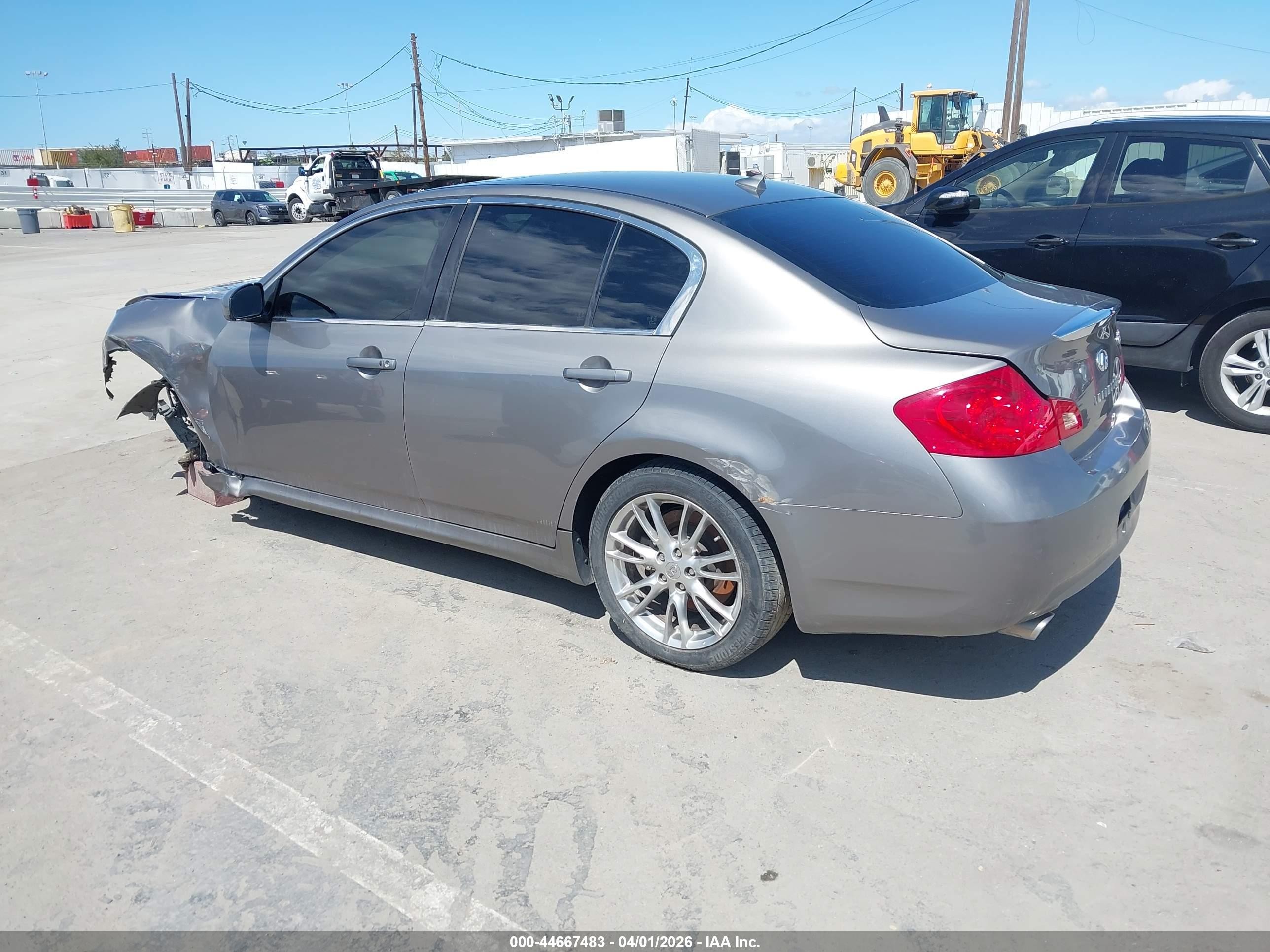 2007 Infiniti G35 Sport Gray vin: JNKBV61E37M707800