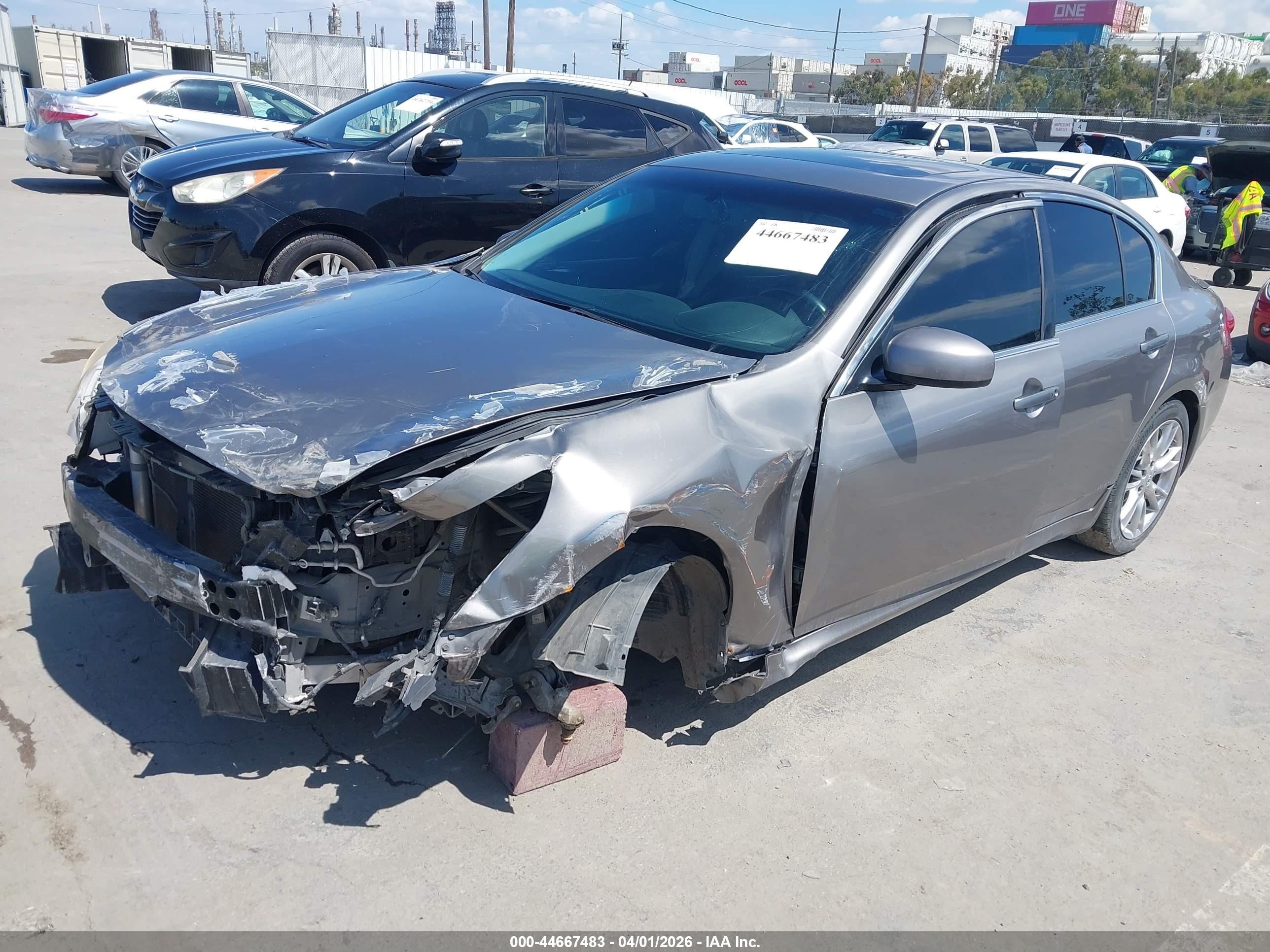2007 Infiniti G35 Sport Gray vin: JNKBV61E37M707800