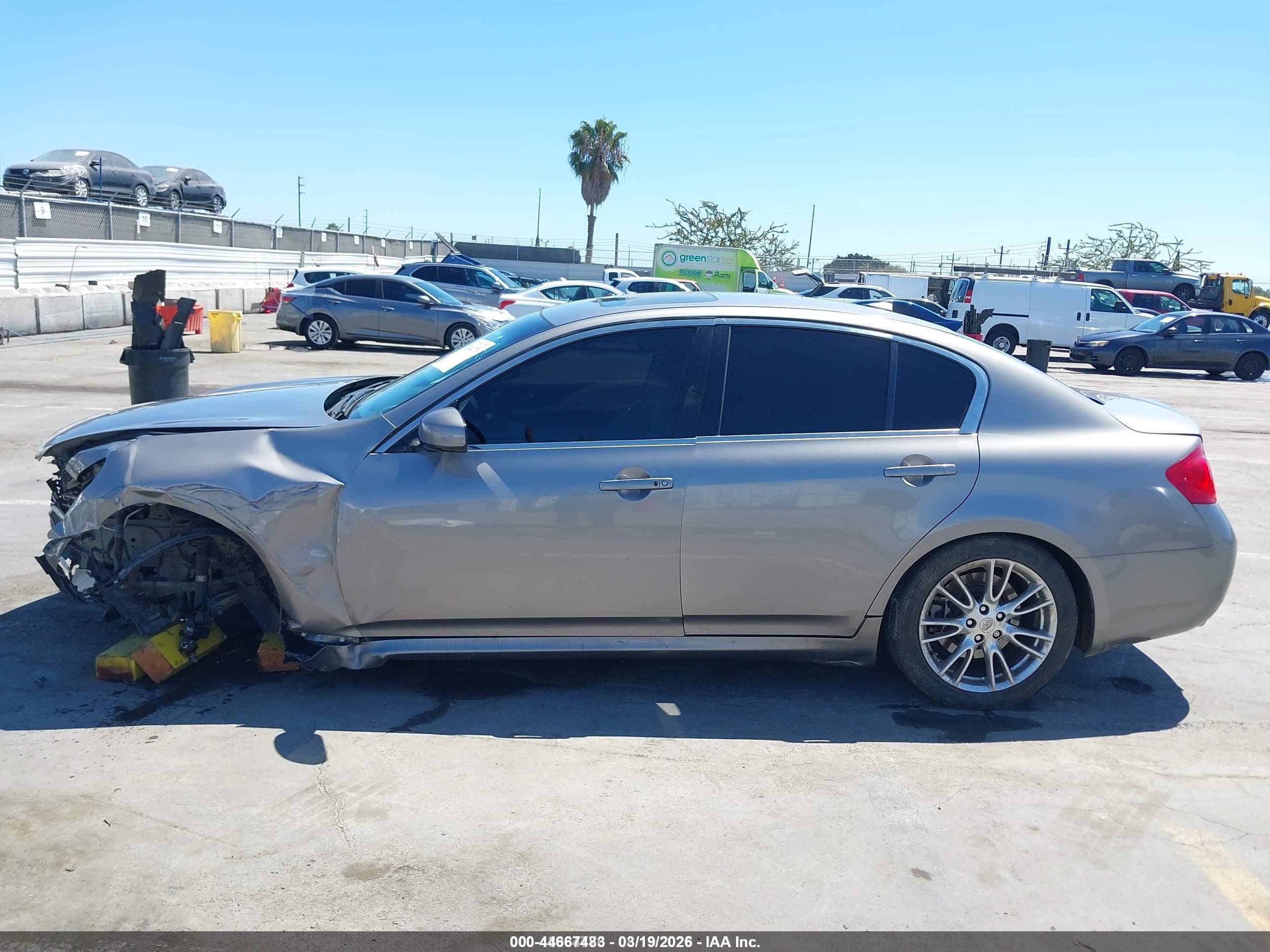 2007 Infiniti G35 Sport Gray vin: JNKBV61E37M707800