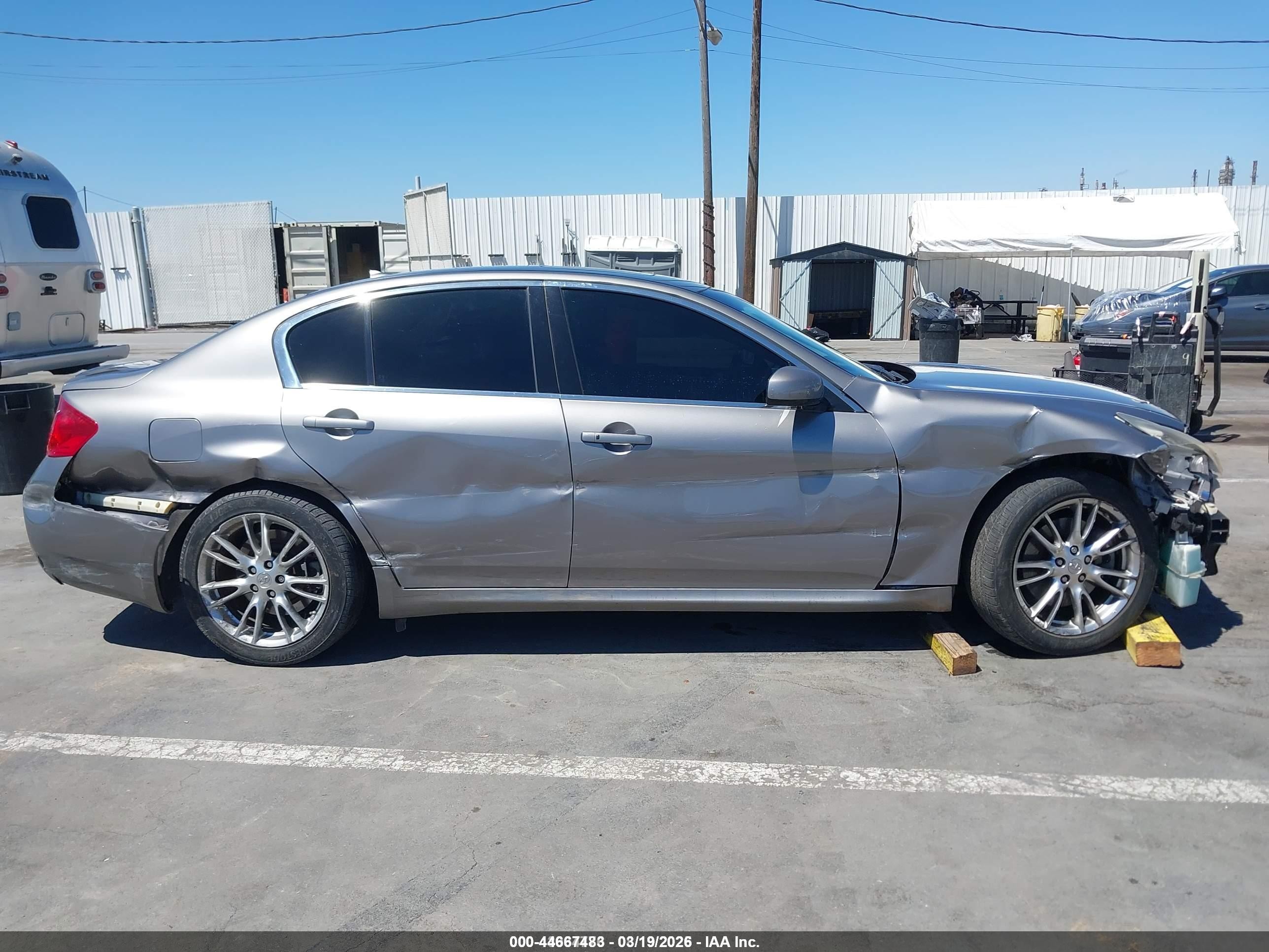 2007 Infiniti G35 Sport Gray vin: JNKBV61E37M707800