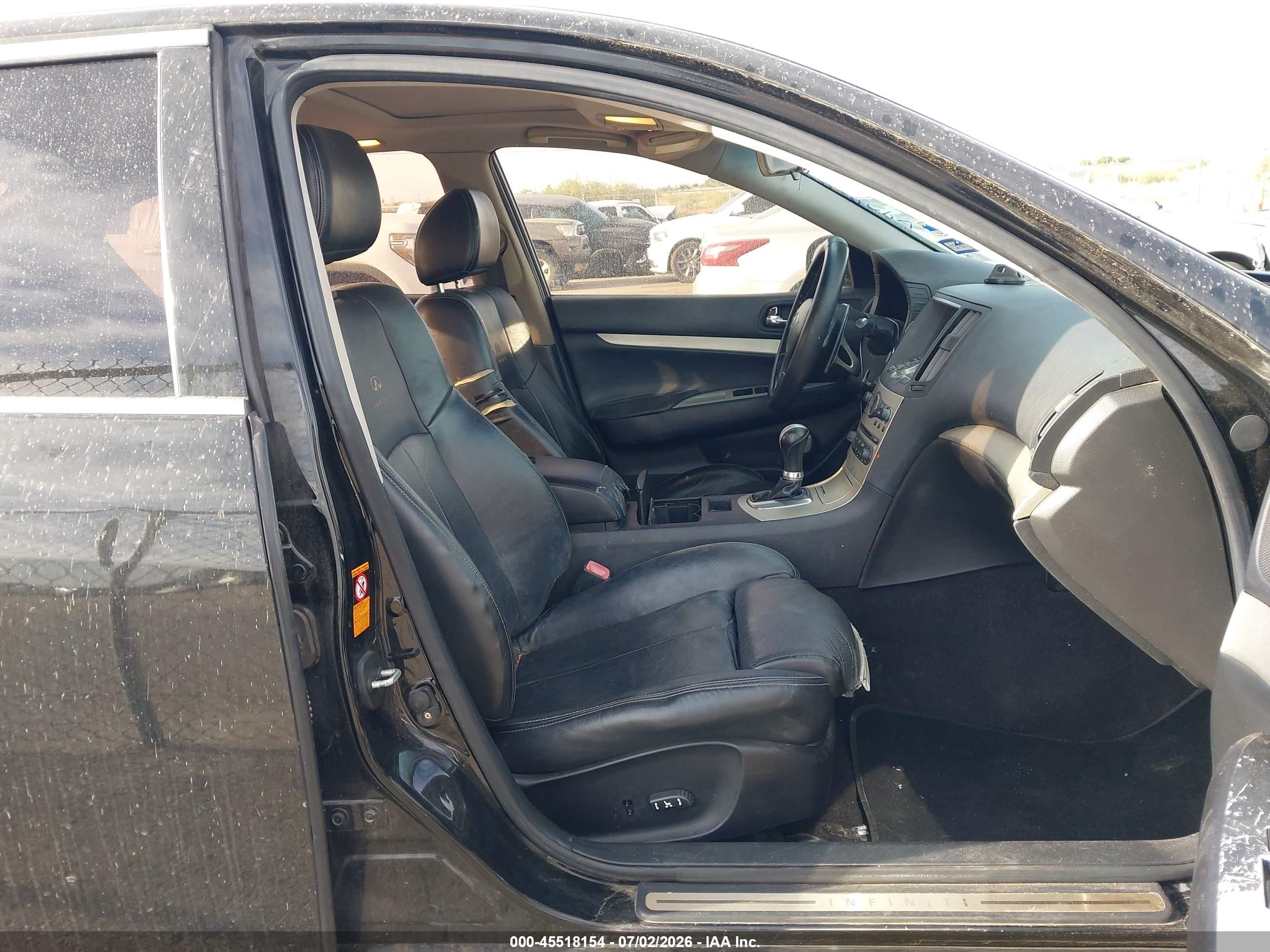 2007 Infiniti G35 Sport Black vin: JNKBV61E37M711622
