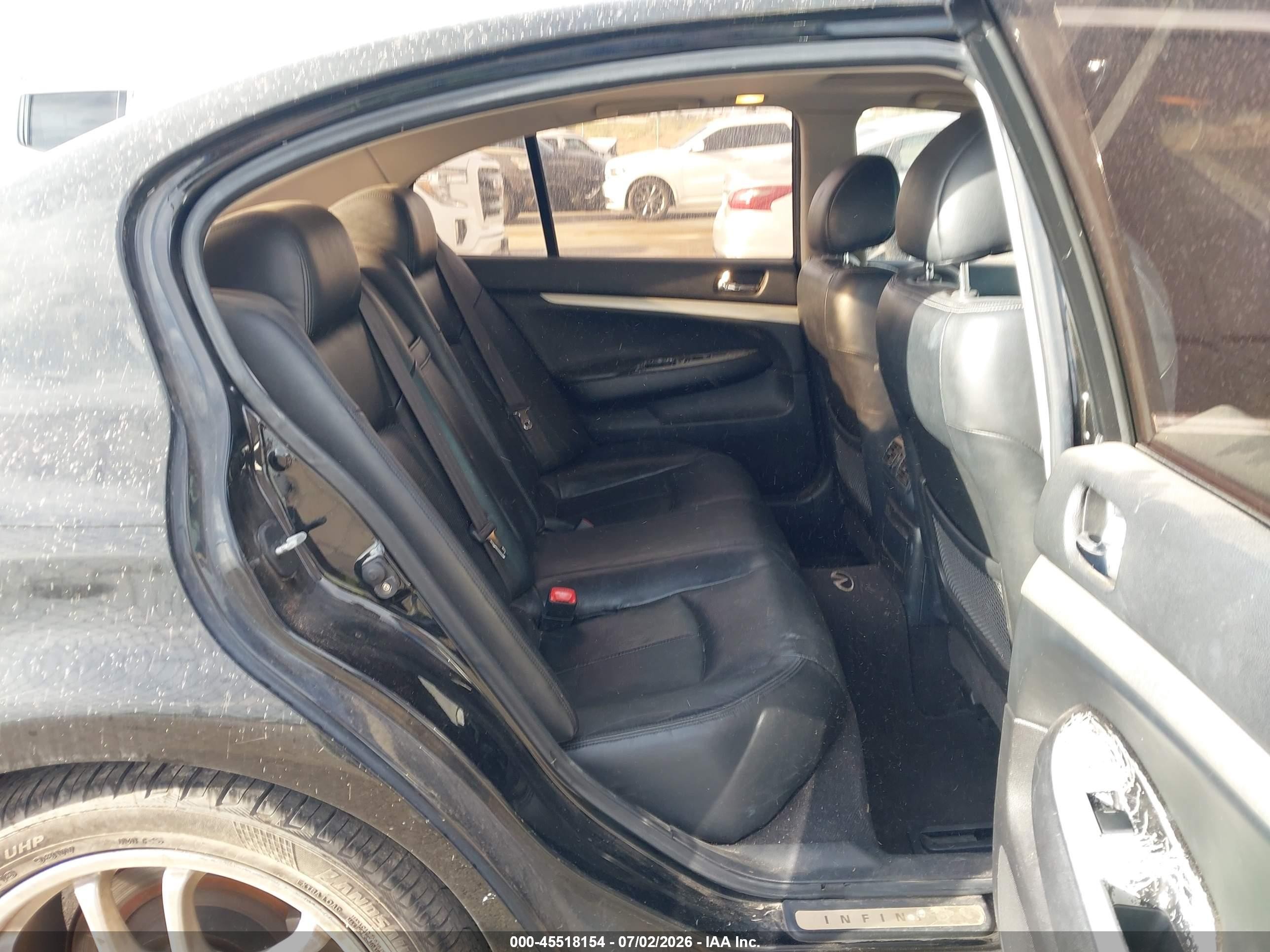 2007 Infiniti G35 Sport Black vin: JNKBV61E37M711622