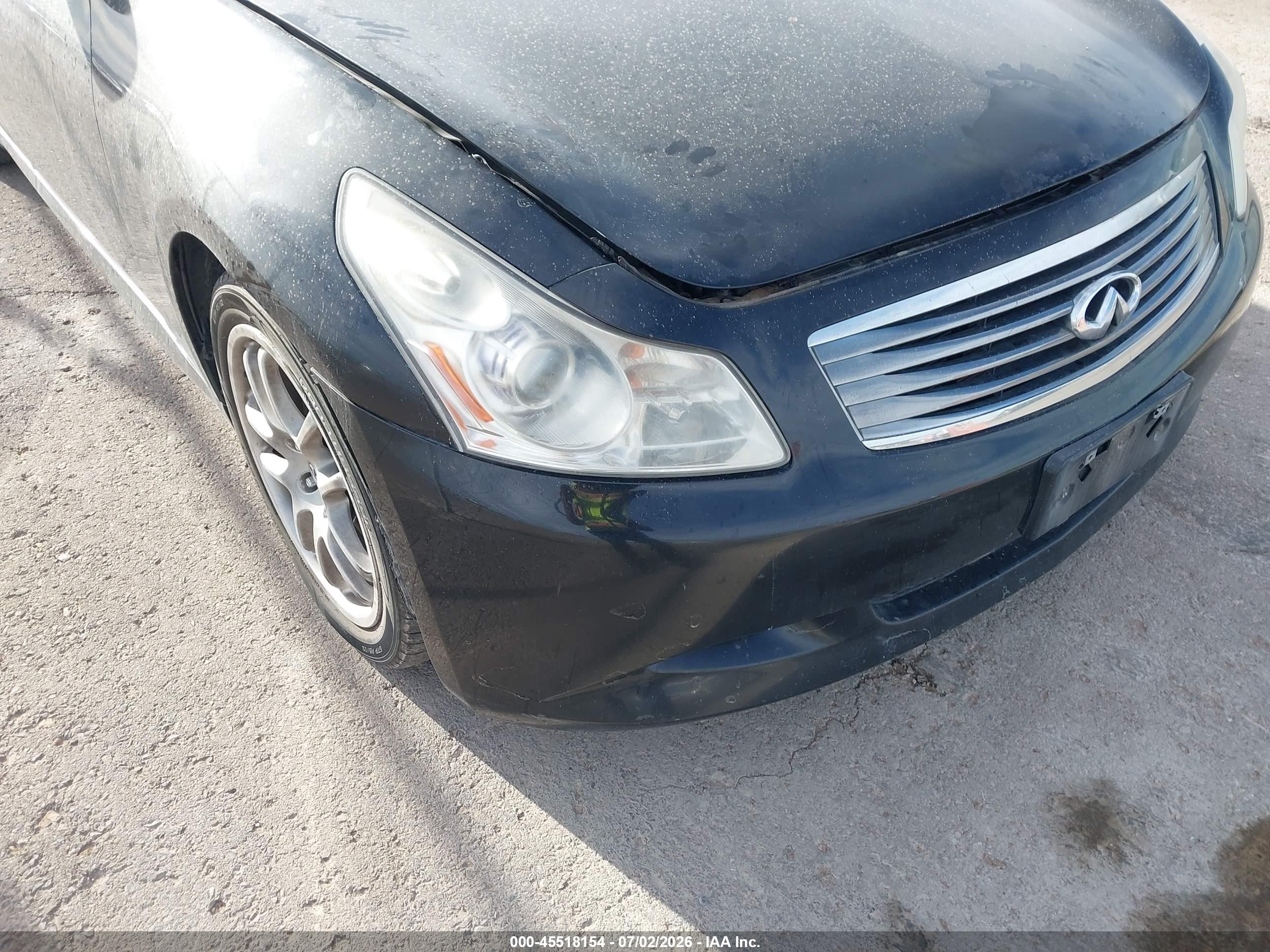 2007 Infiniti G35 Sport Black vin: JNKBV61E37M711622