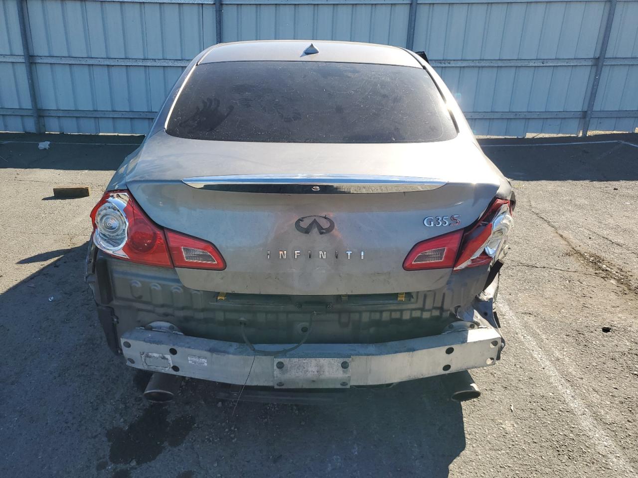 2007 Infiniti G35 Gray vin: JNKBV61E37M723415