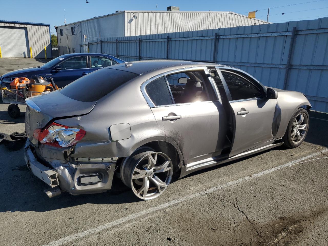 2007 Infiniti G35 Gray vin: JNKBV61E37M723415